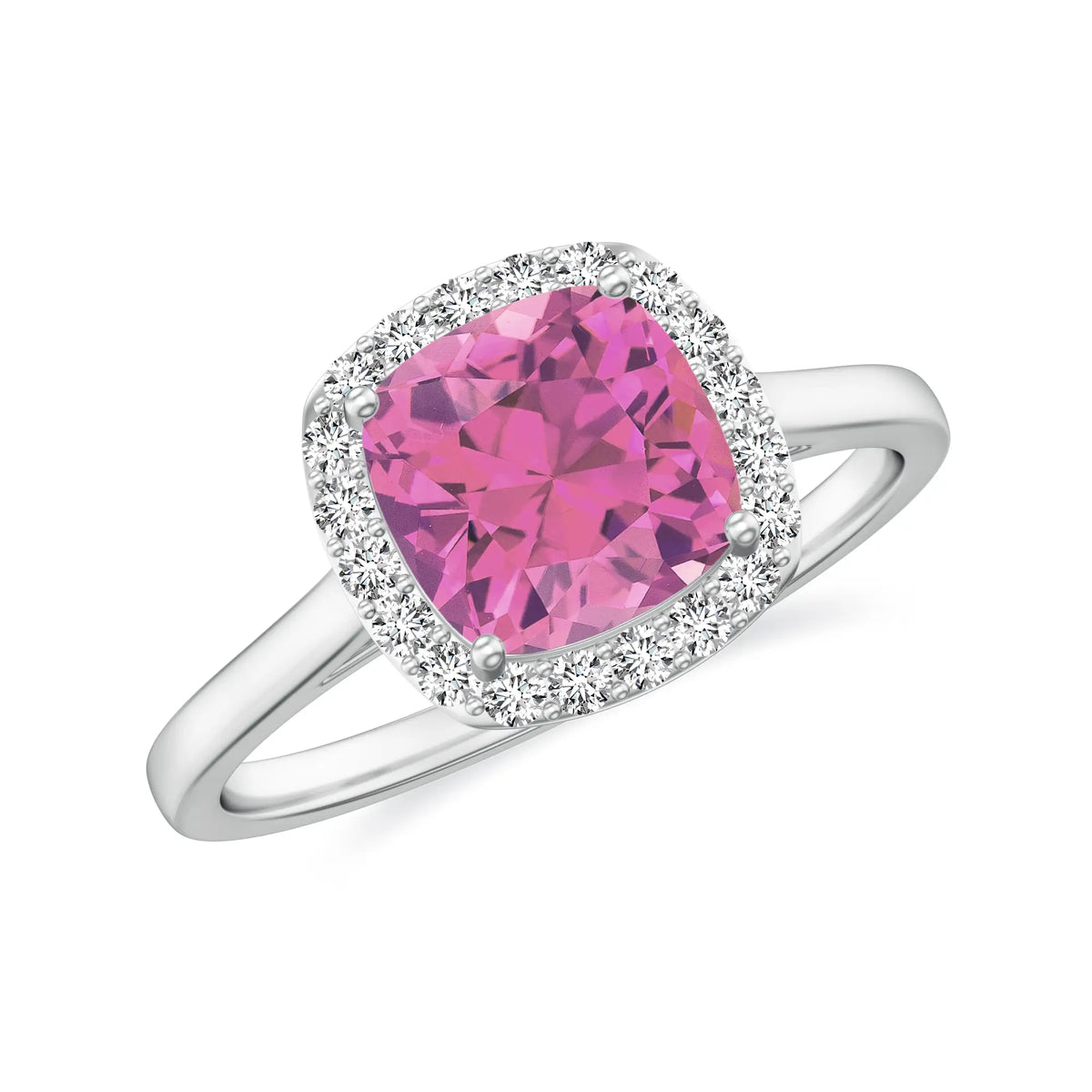 18K White Gold Vermeil