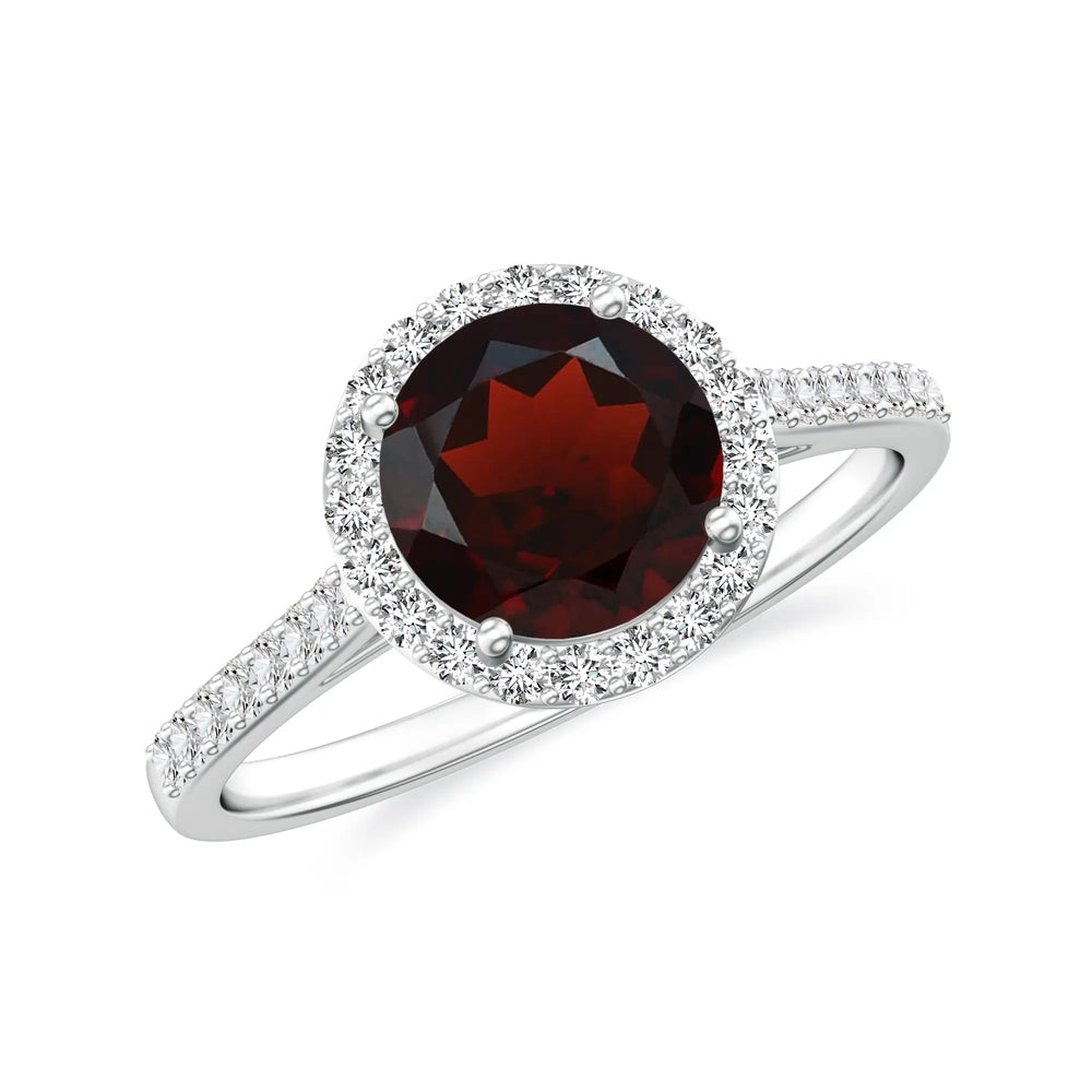 18K White Gold Vermeil