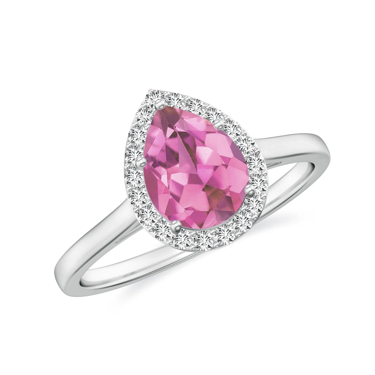 18K White Gold Vermeil