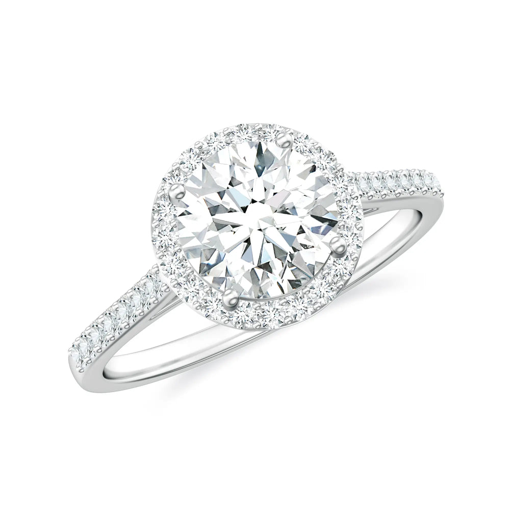 18K White Gold Vermeil