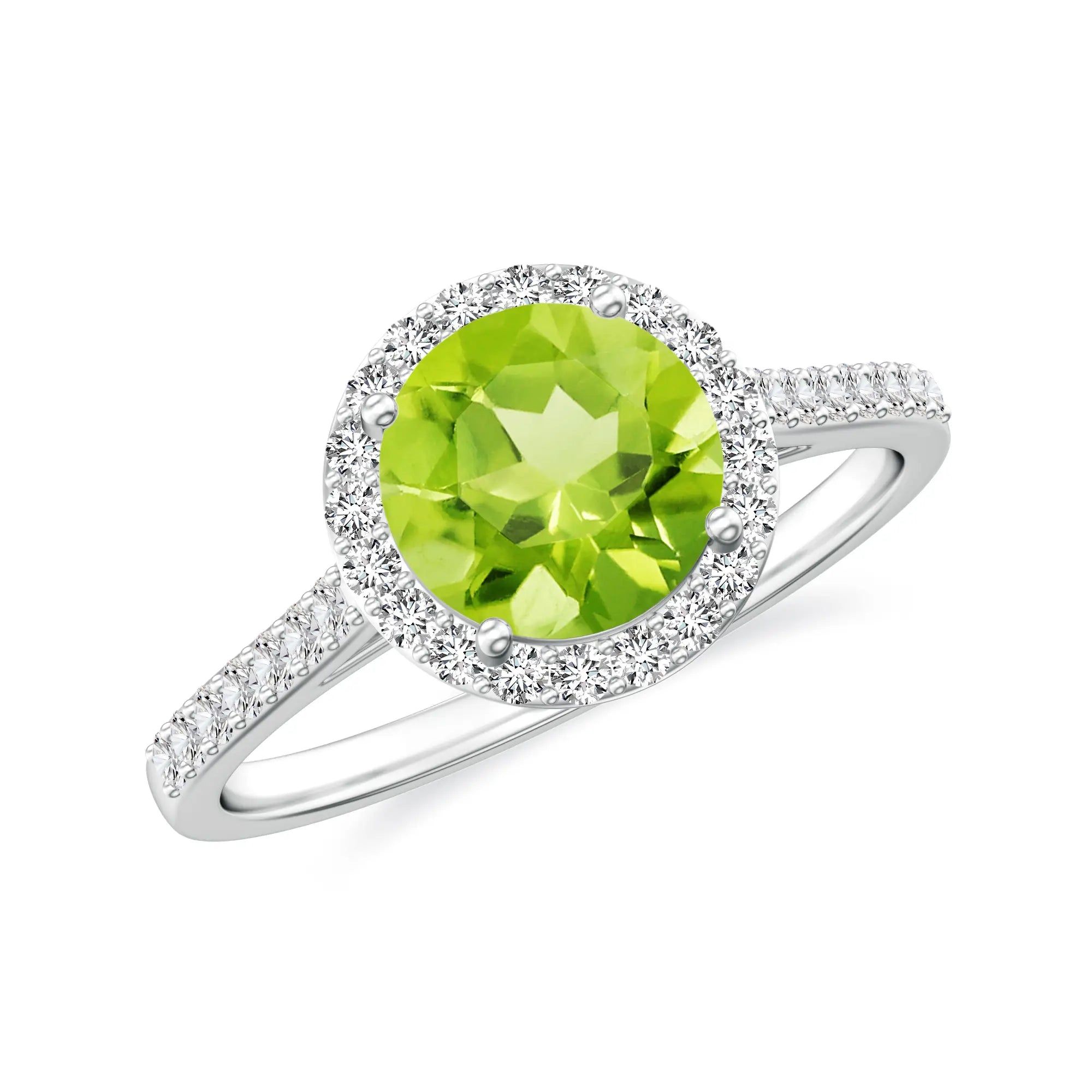 18K White Gold Vermeil