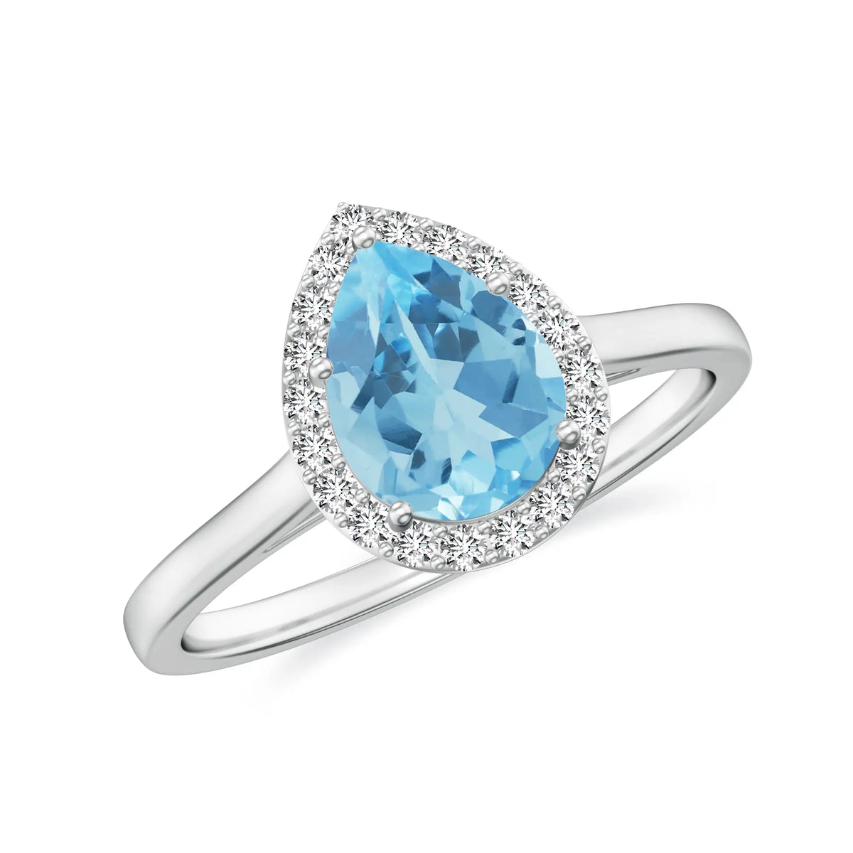 18K White Gold Vermeil