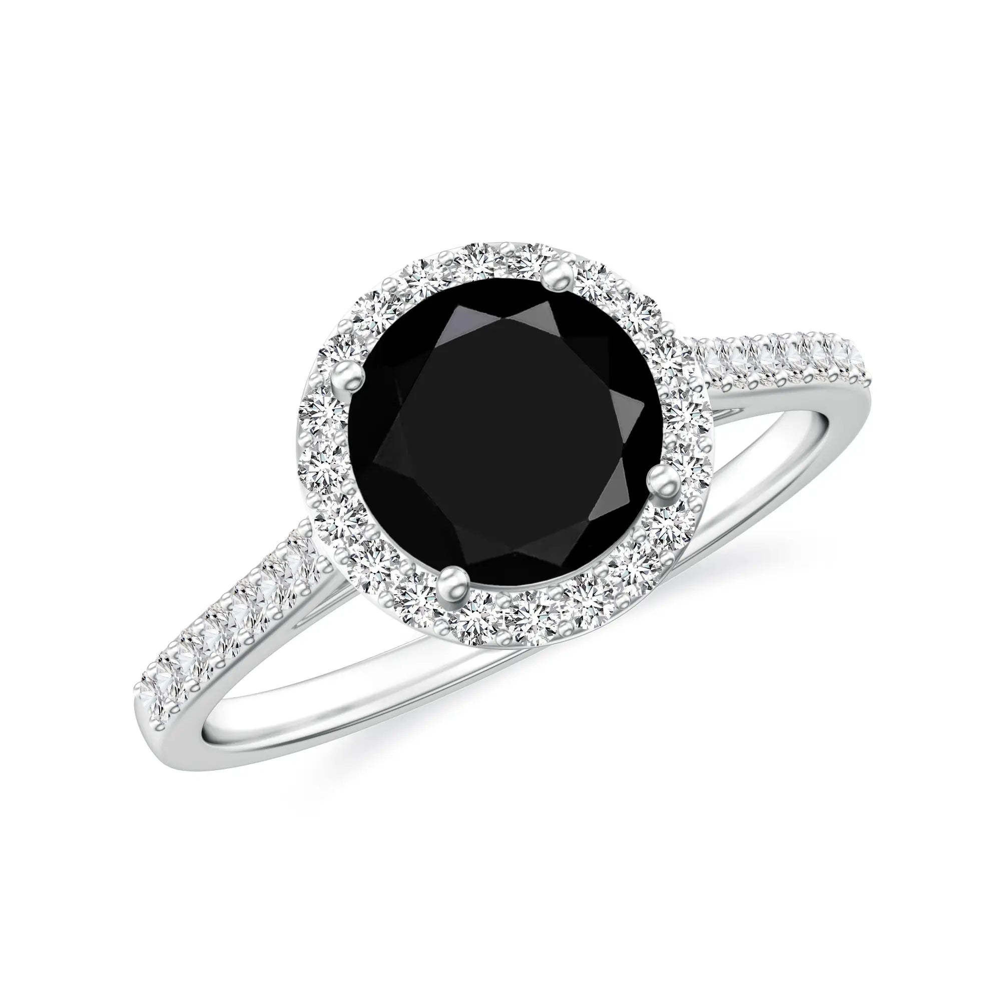 18K White Gold Vermeil
