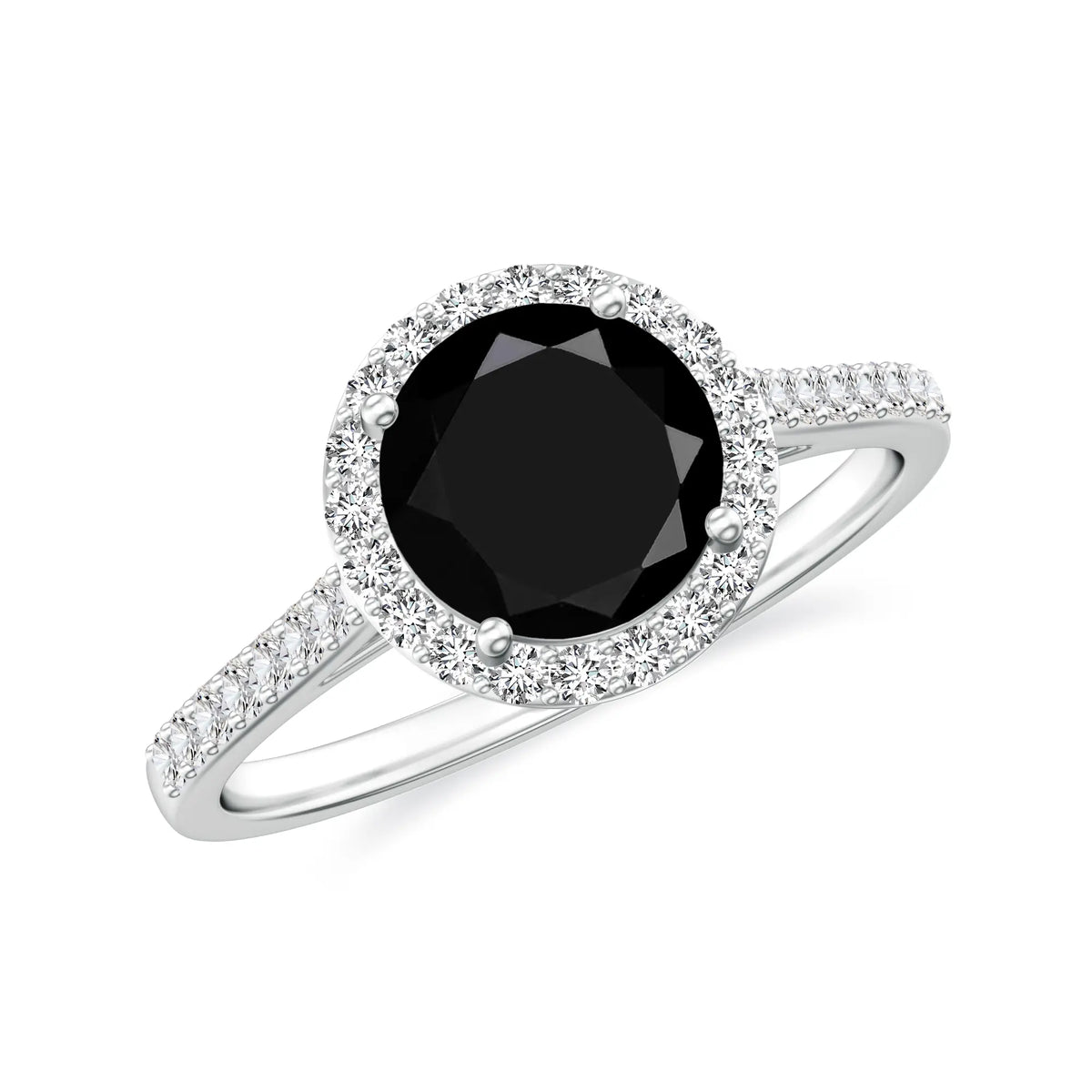 18K White Gold Vermeil