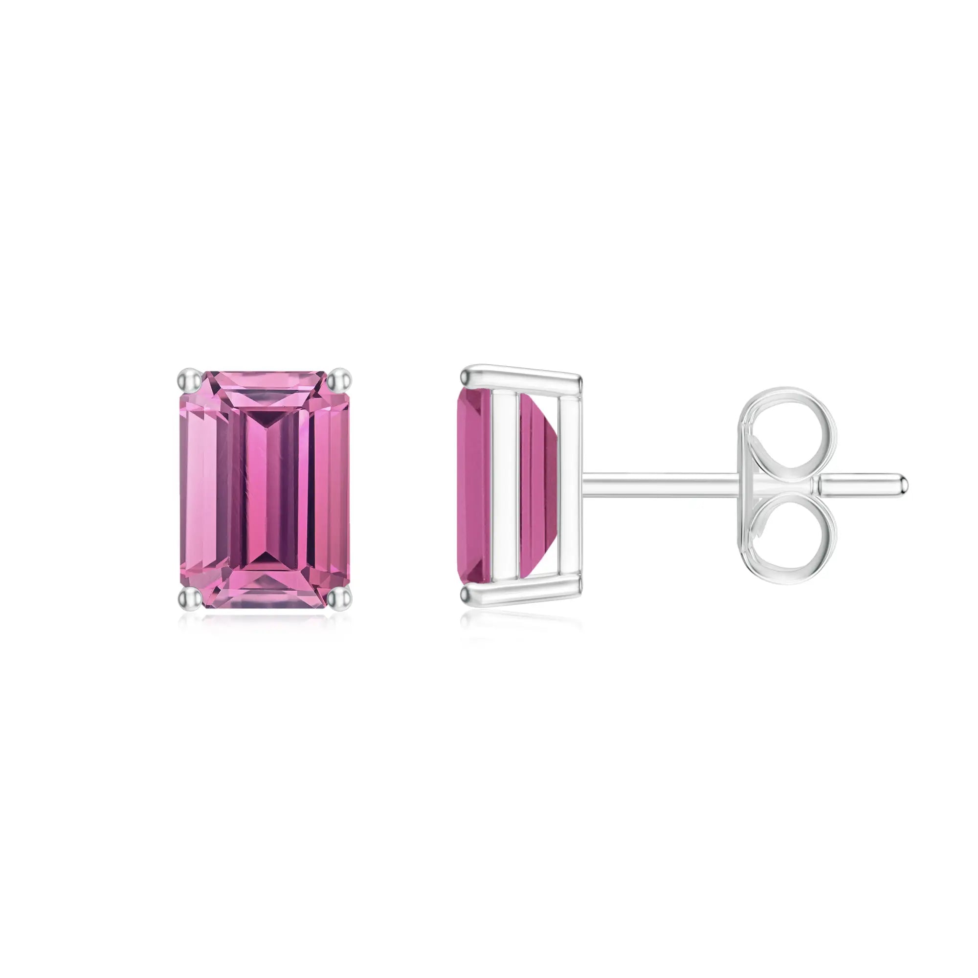 18K White Gold Vermeil