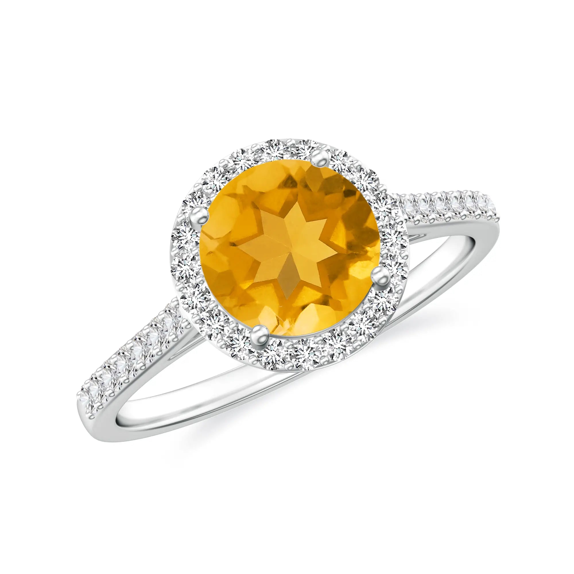 18K White Gold Vermeil