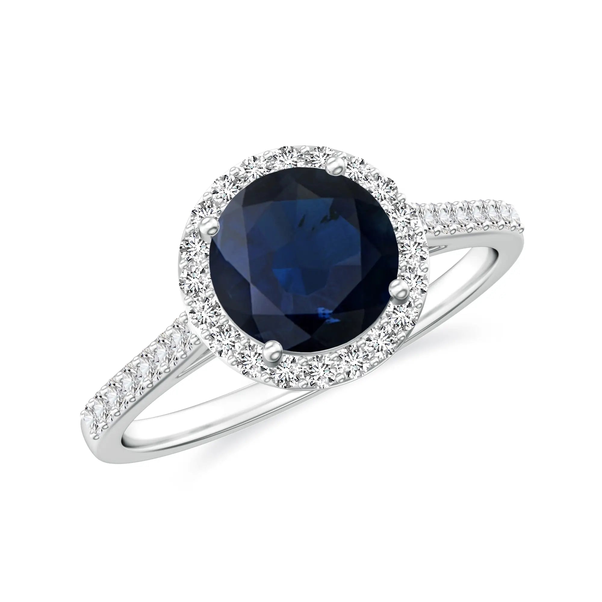 18K White Gold Vermeil