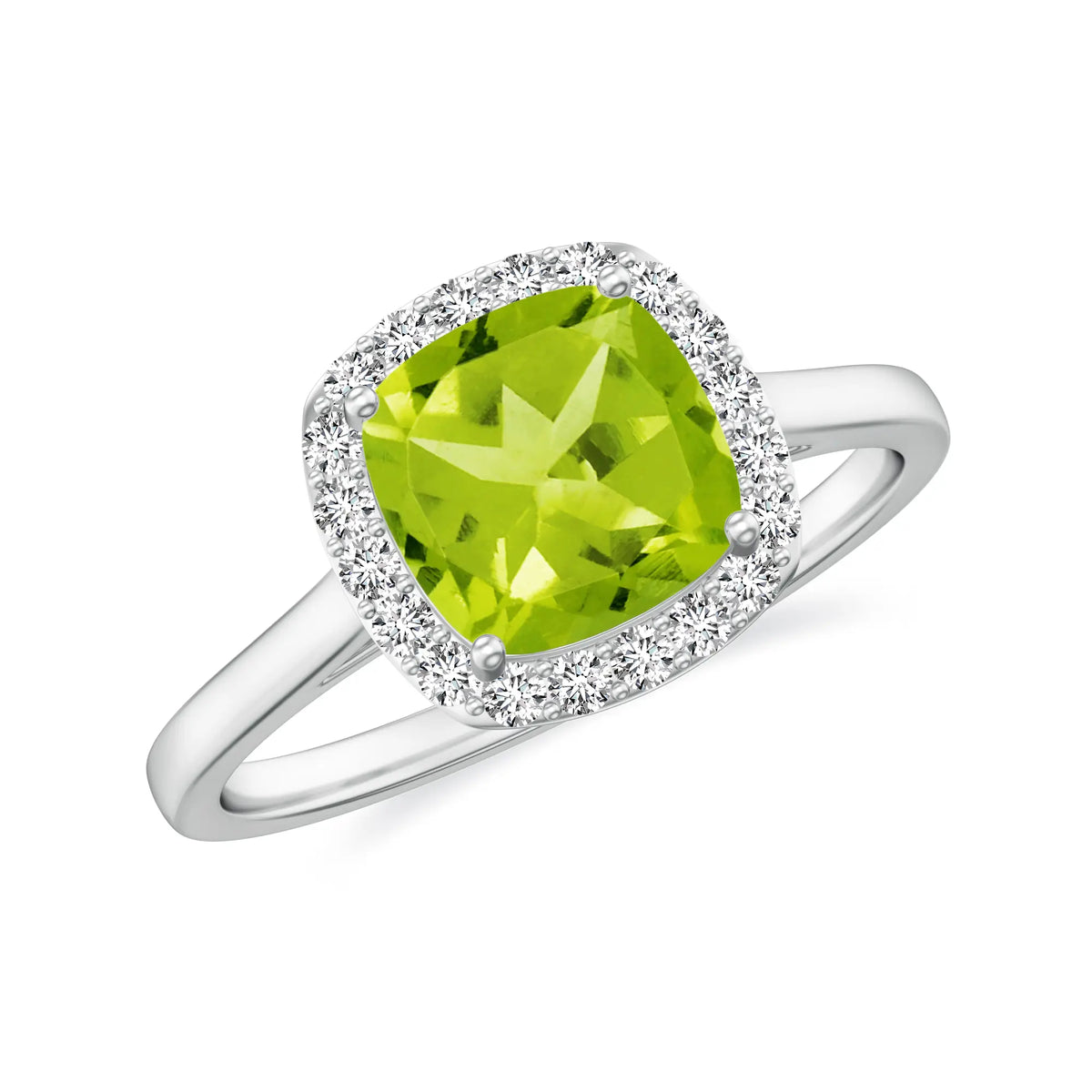 18K White Gold Vermeil