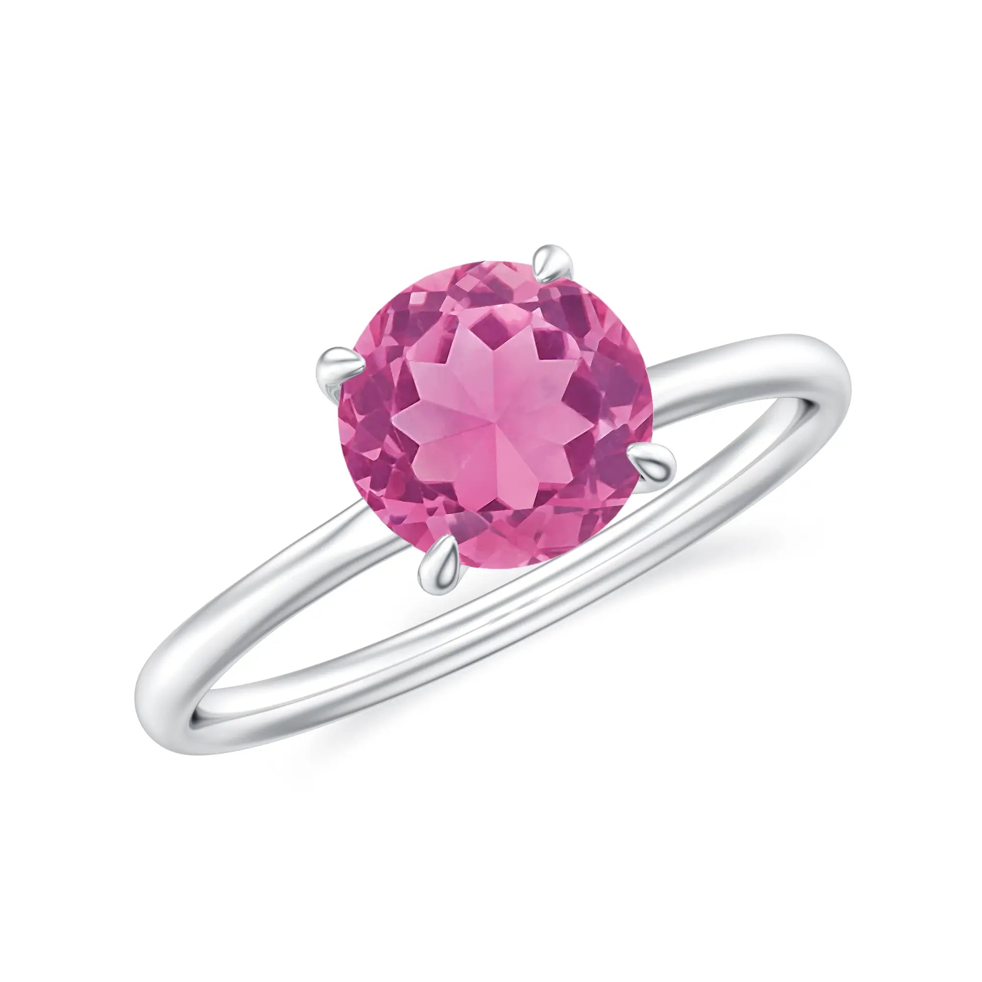 18K White Gold Vermeil