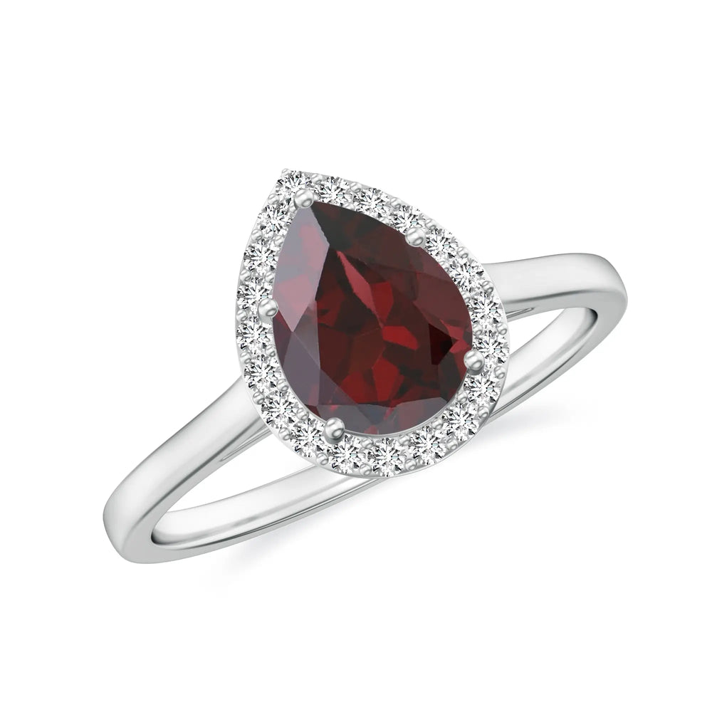 18K White Gold Vermeil