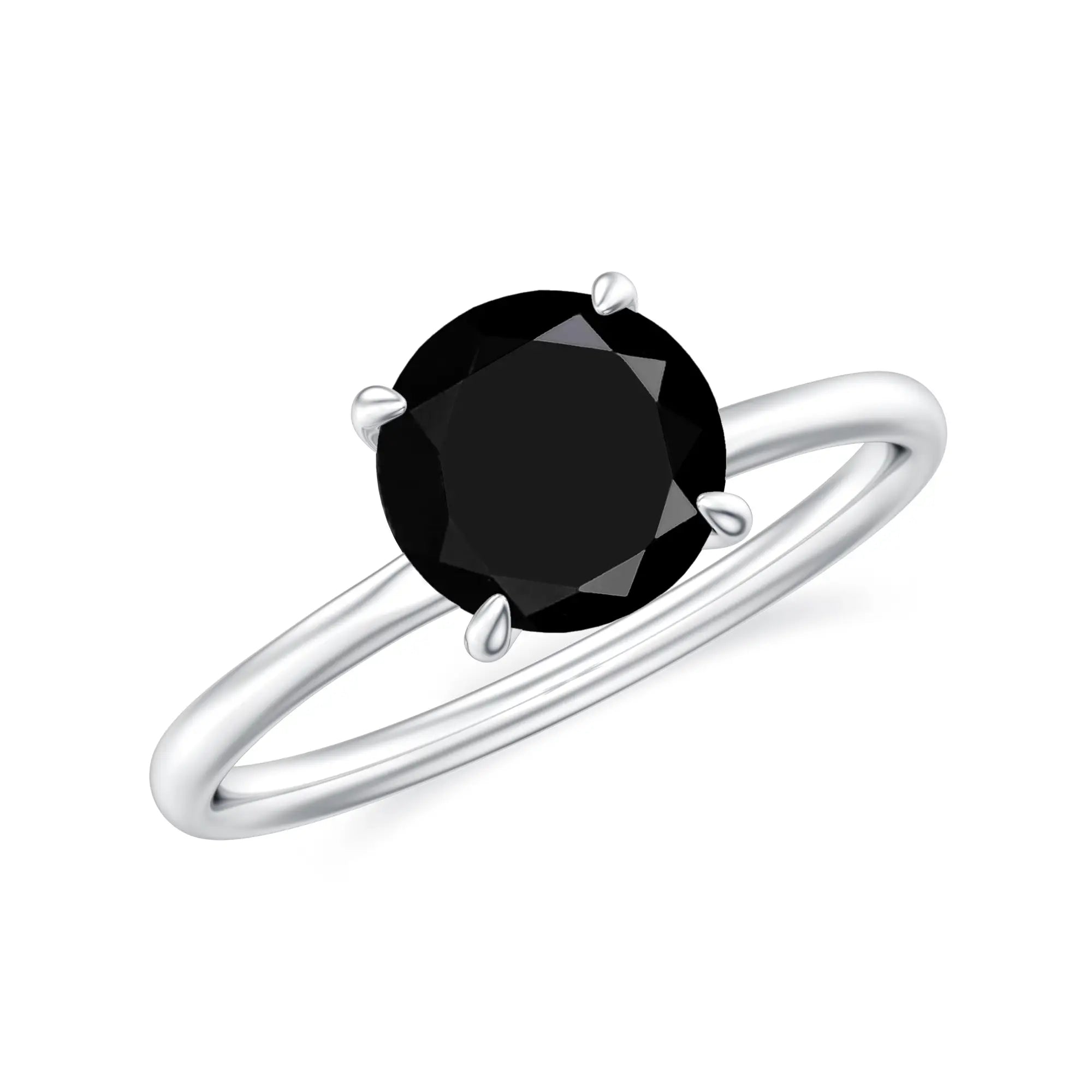 18K White Gold Vermeil
