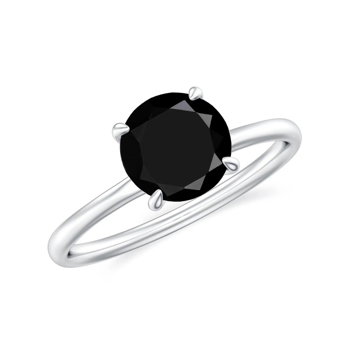 18K White Gold Vermeil