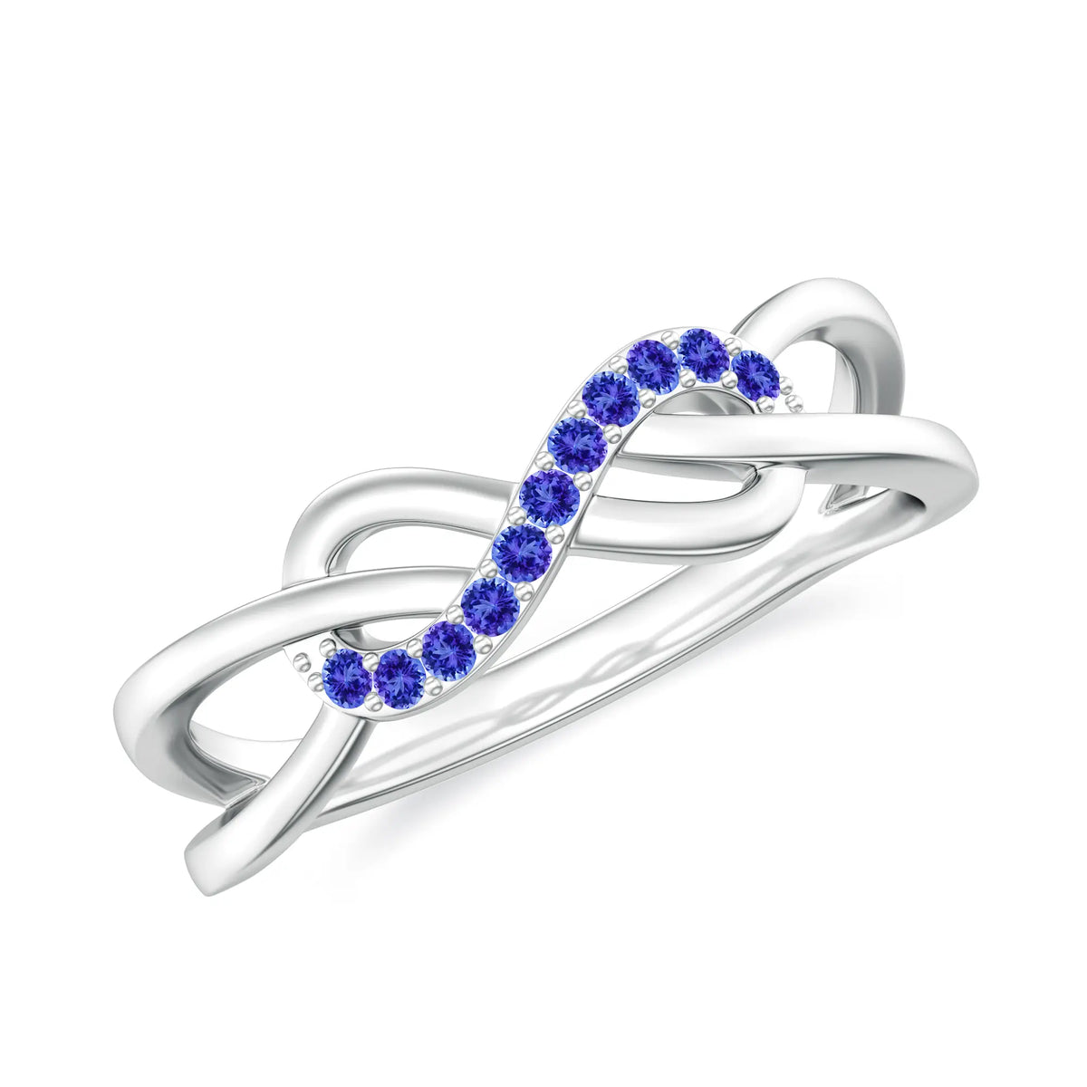 18K White Gold Vermeil