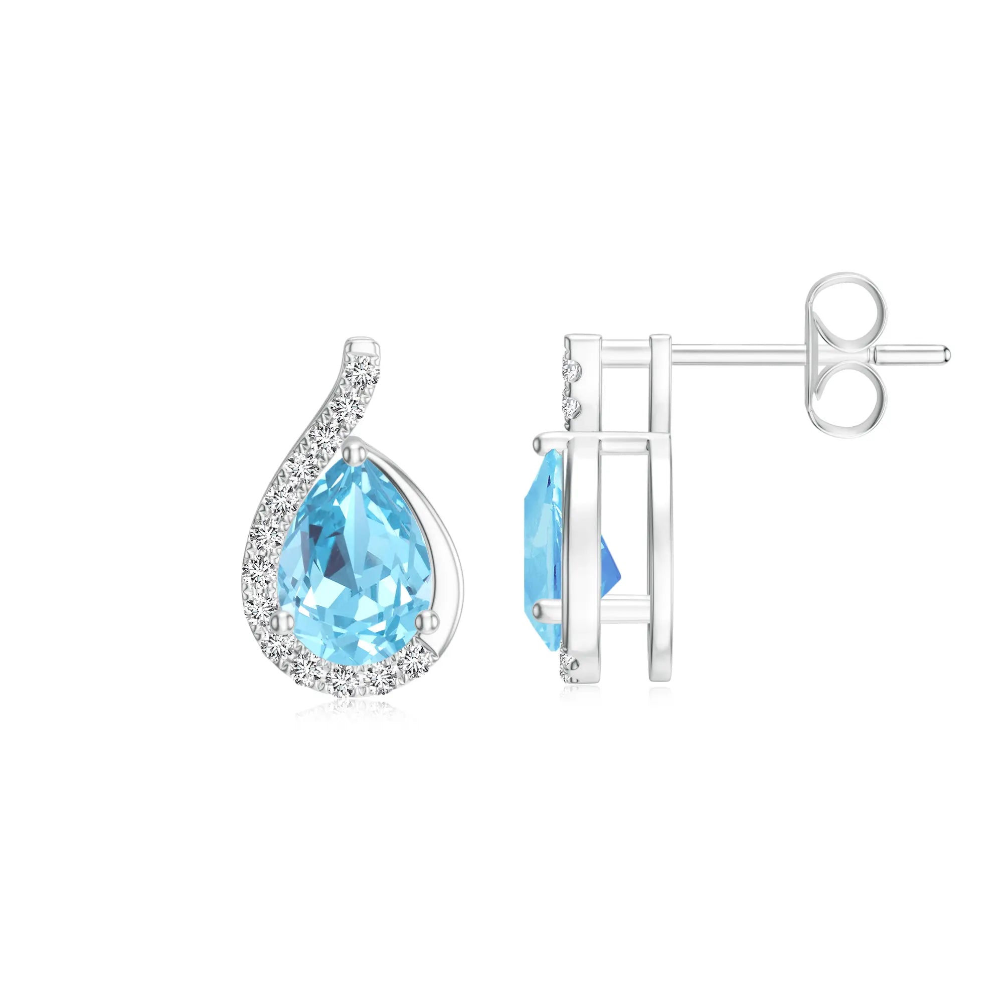 18K White Gold Vermeil