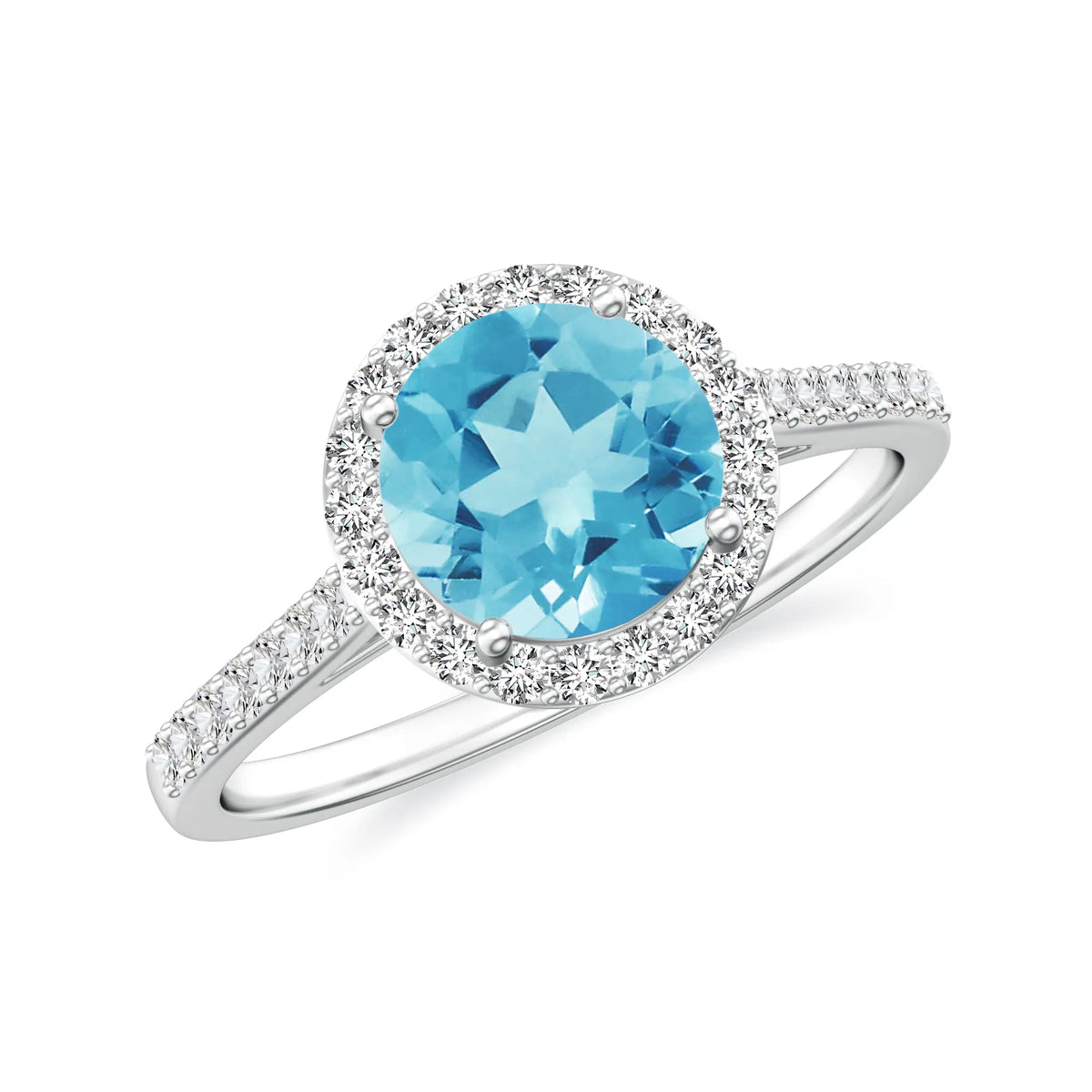 18K White Gold Vermeil