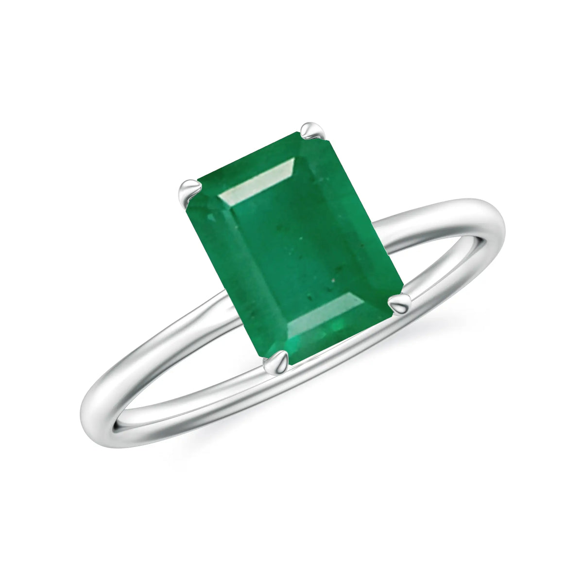 18K White Gold Vermeil