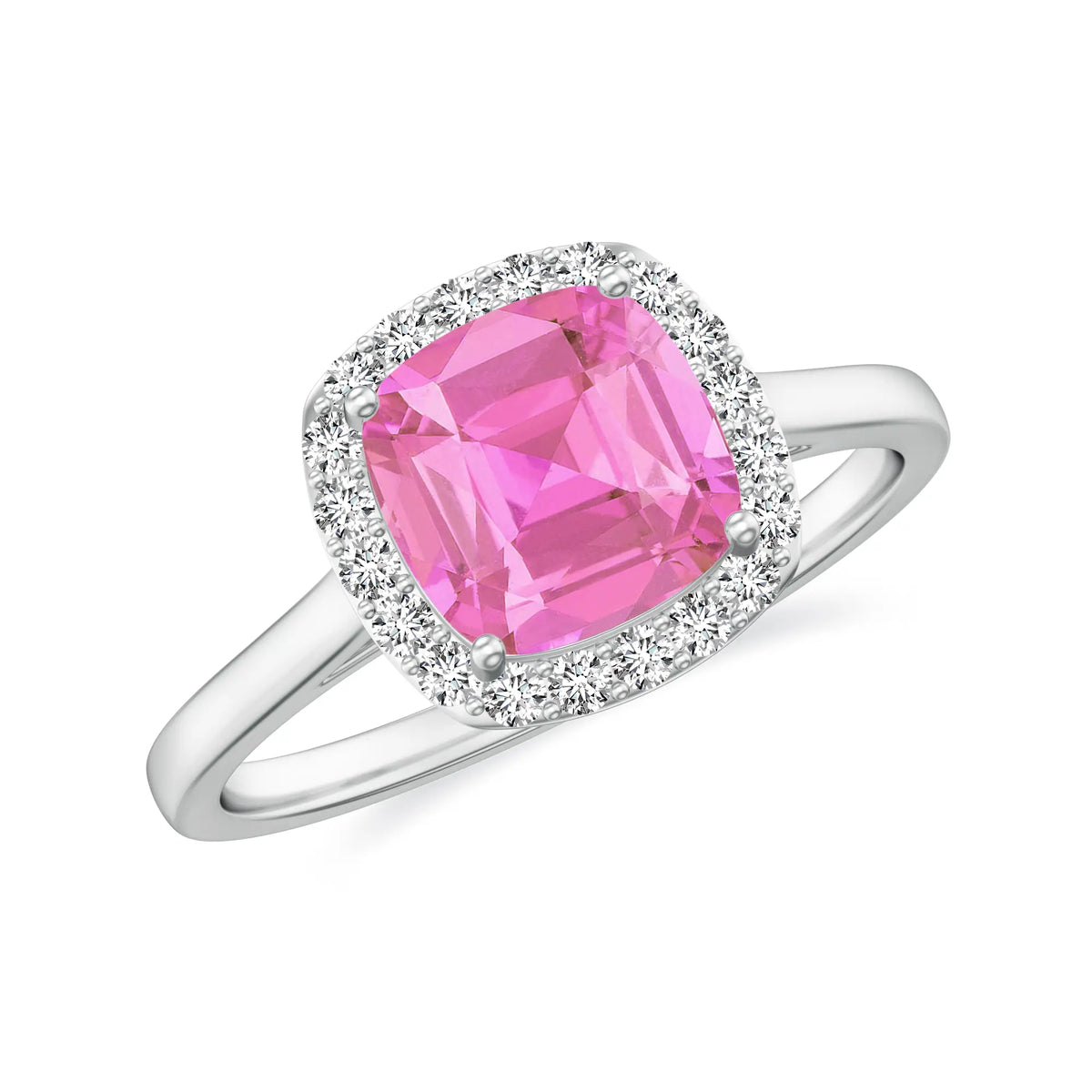 18K White Gold Vermeil