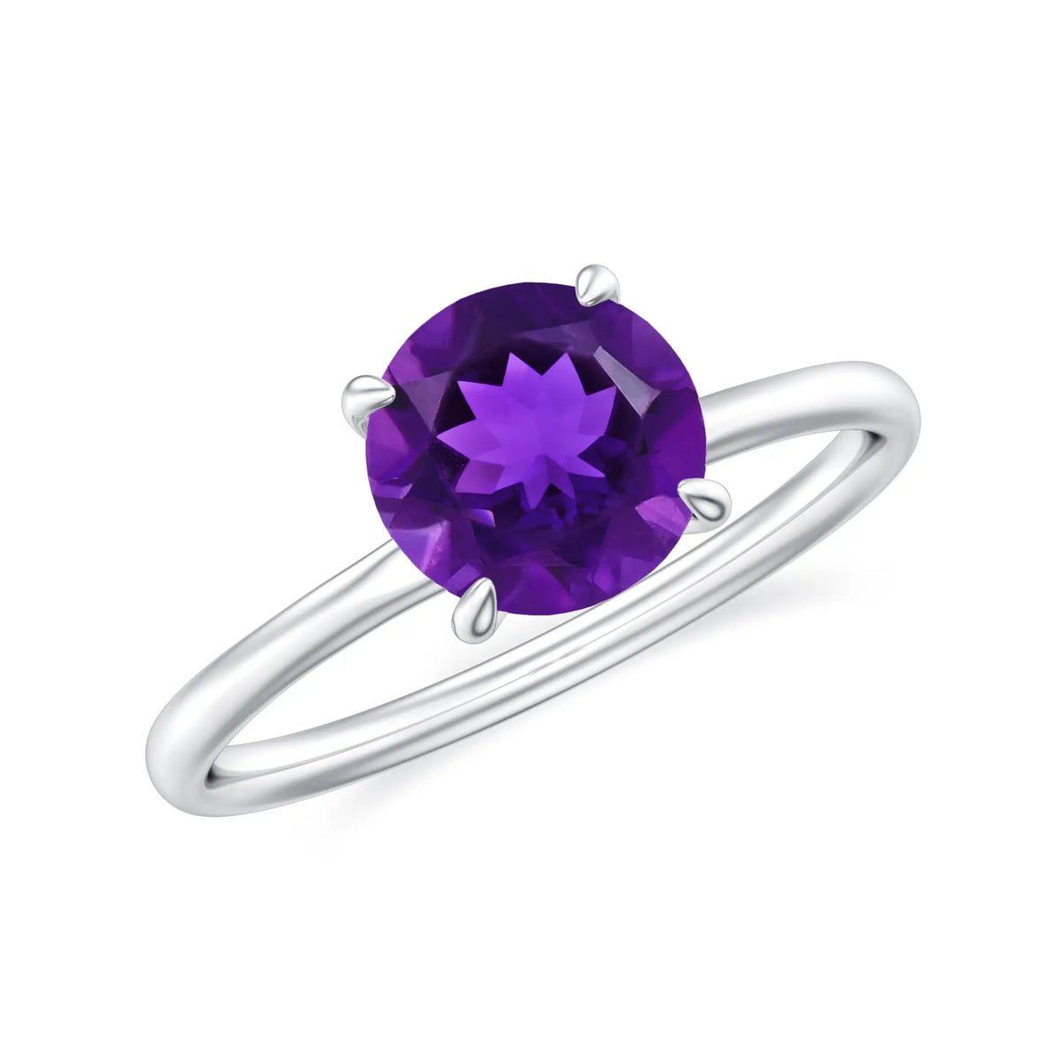 18K White Gold Vermeil