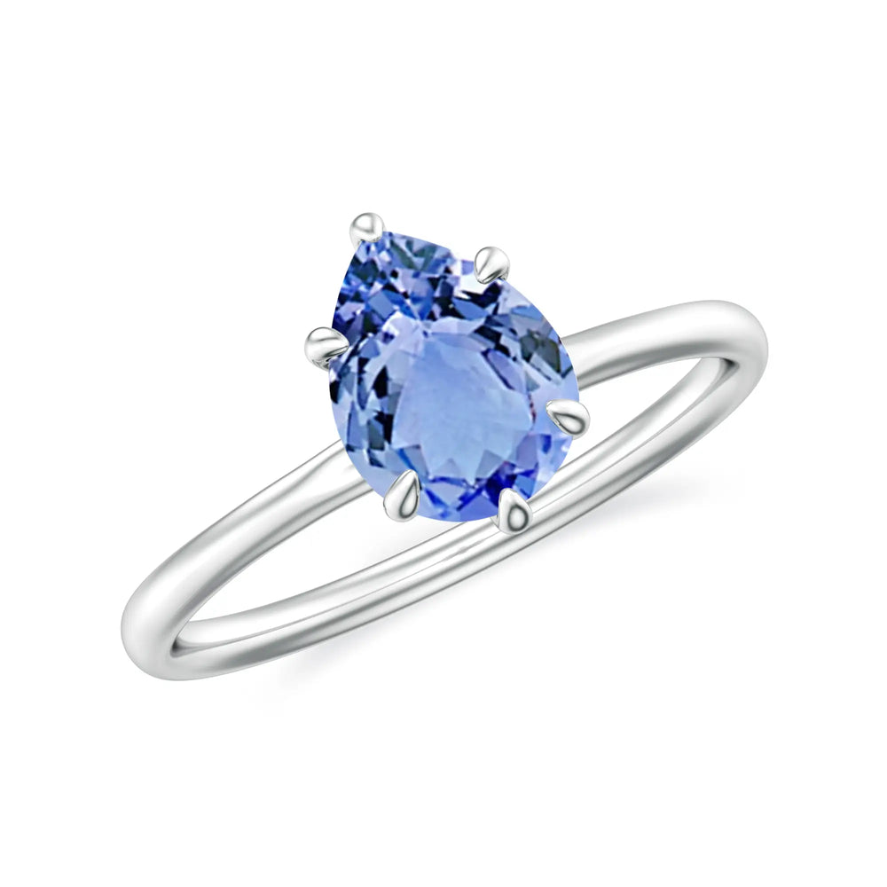 18K White Gold Vermeil