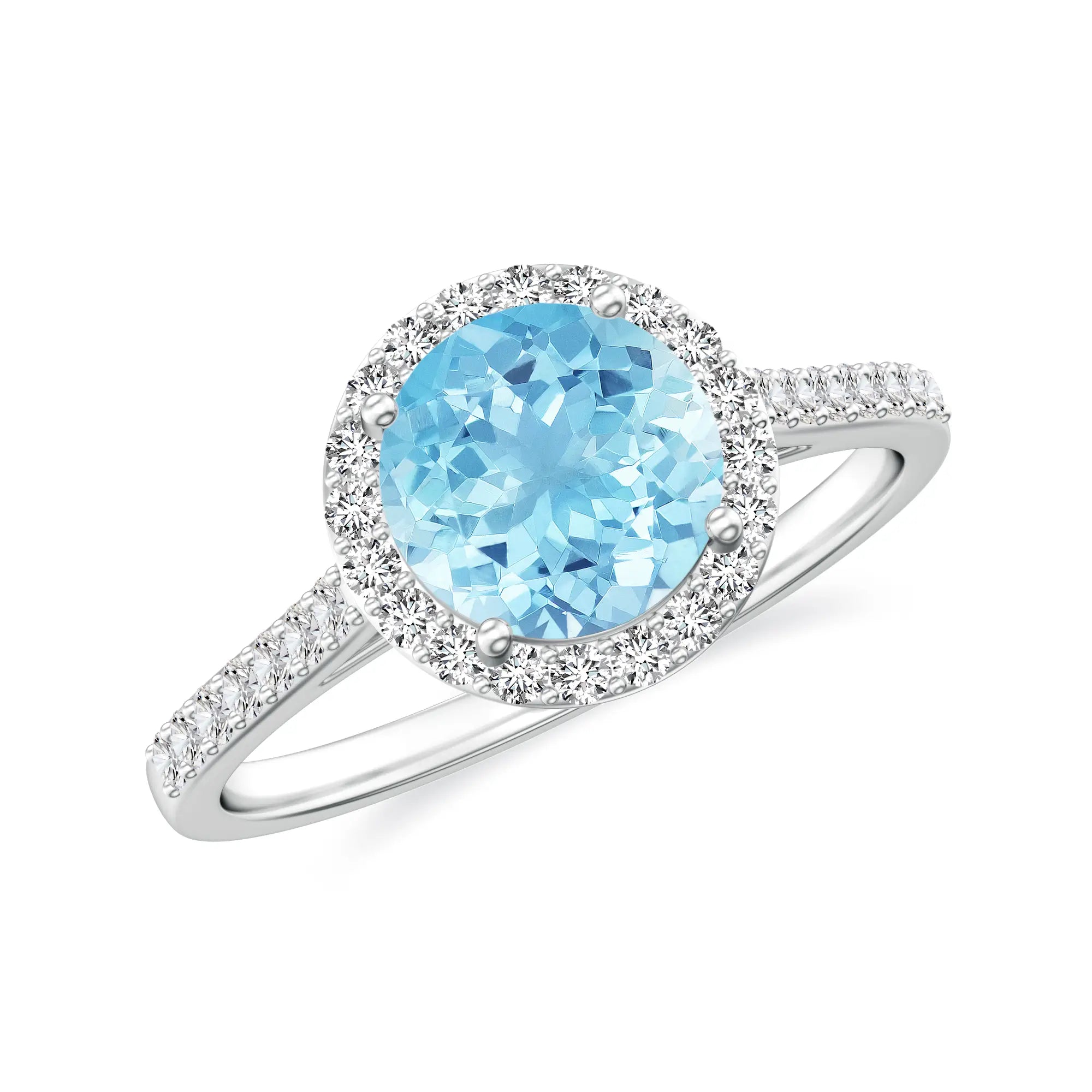 18K White Gold Vermeil