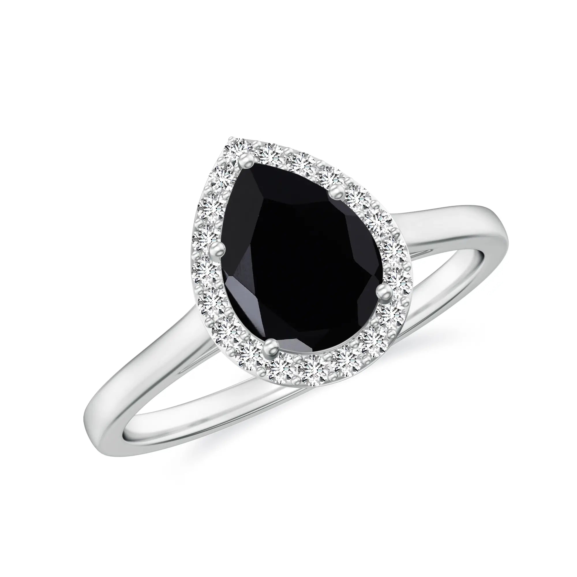 18K White Gold Vermeil