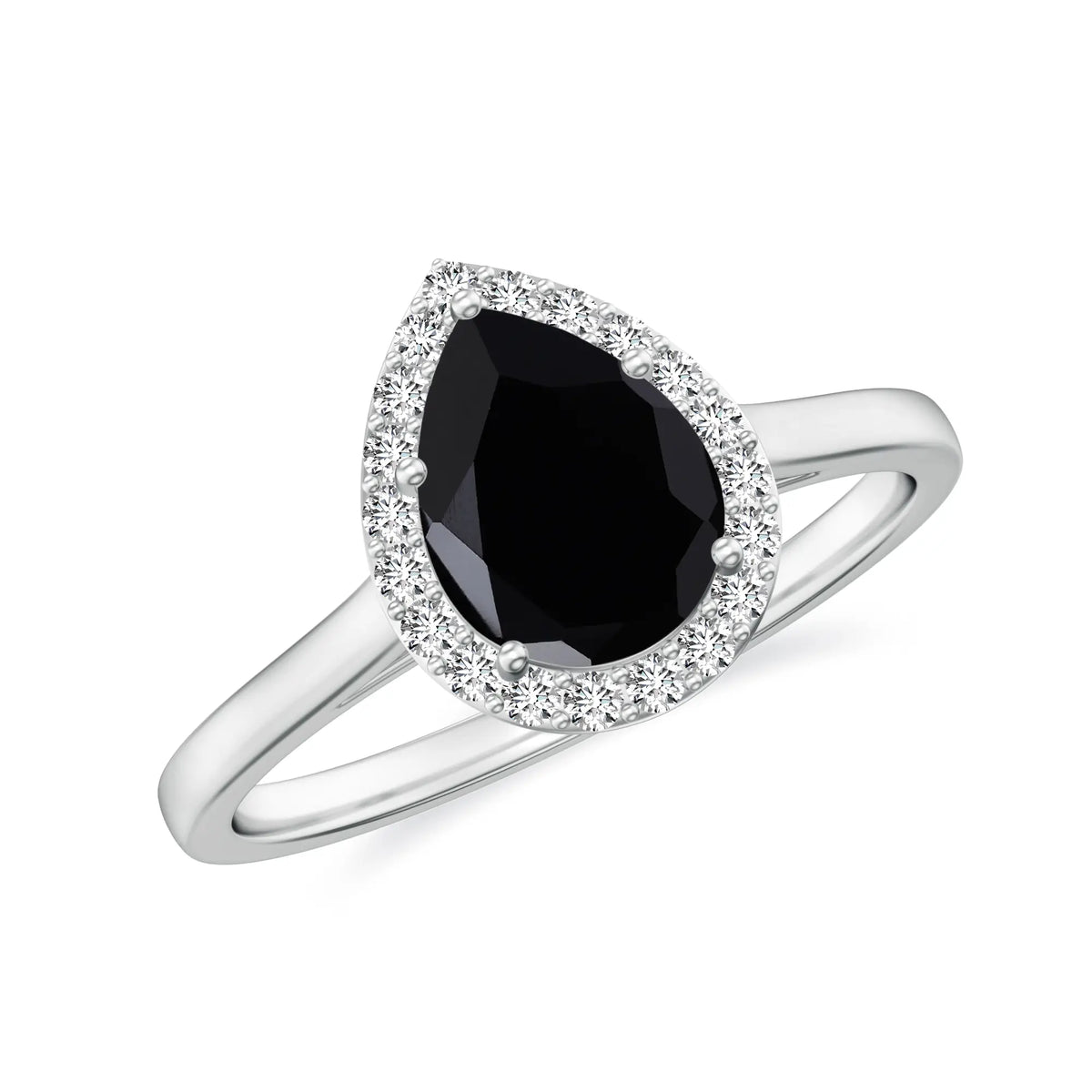 18K White Gold Vermeil
