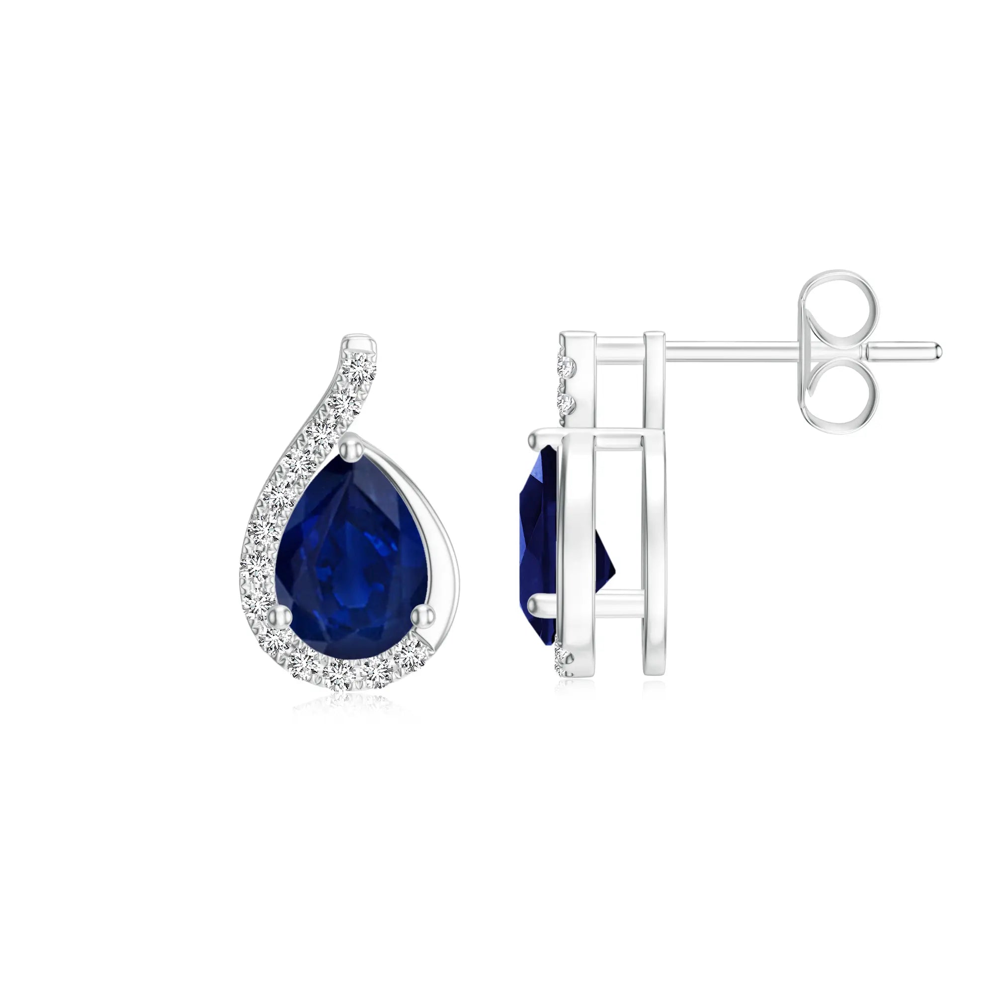 18K White Gold Vermeil