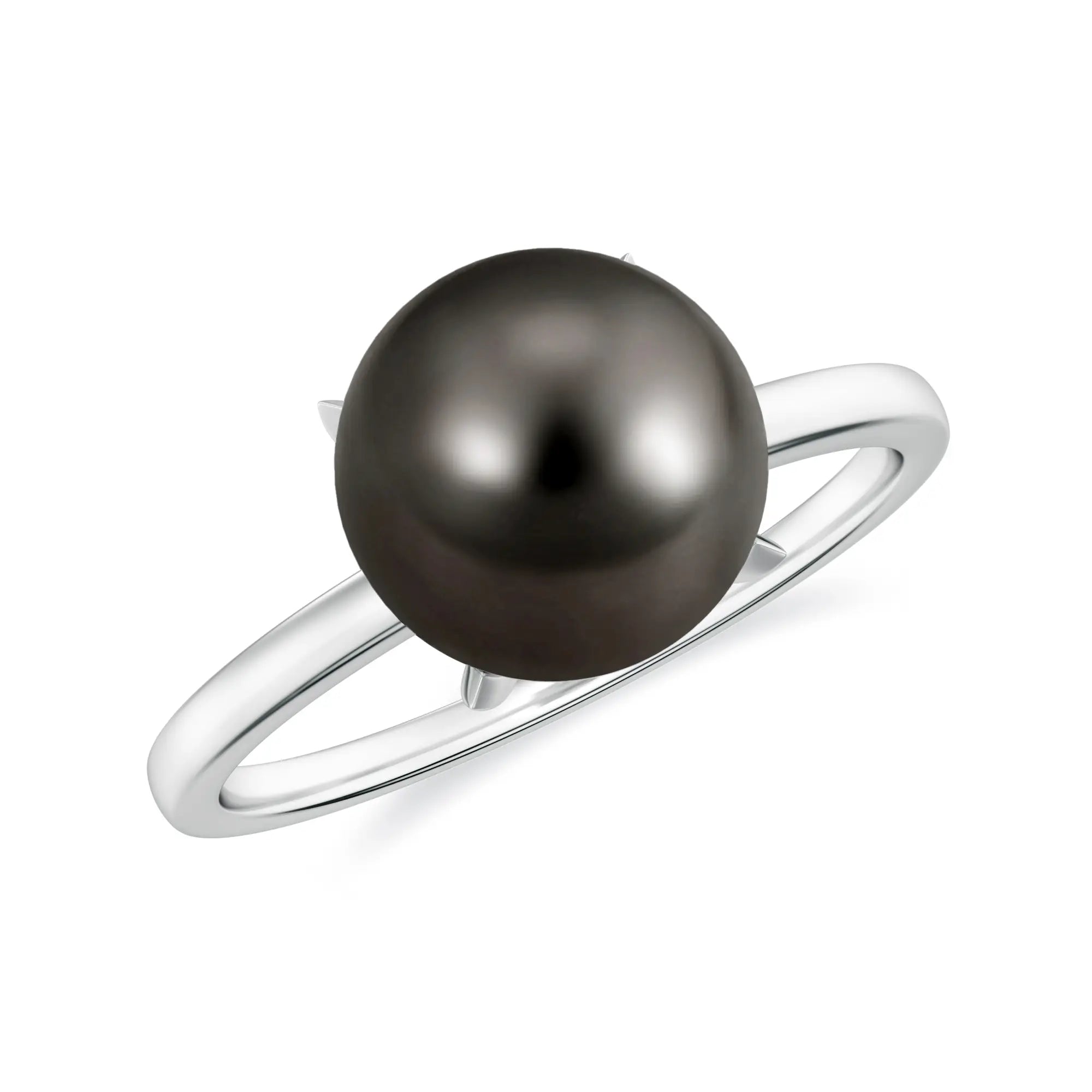 18K White Gold Vermeil