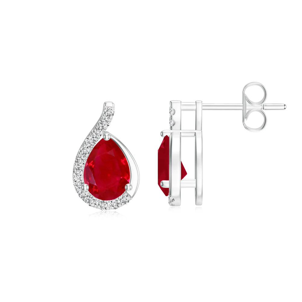 18K White Gold Vermeil
