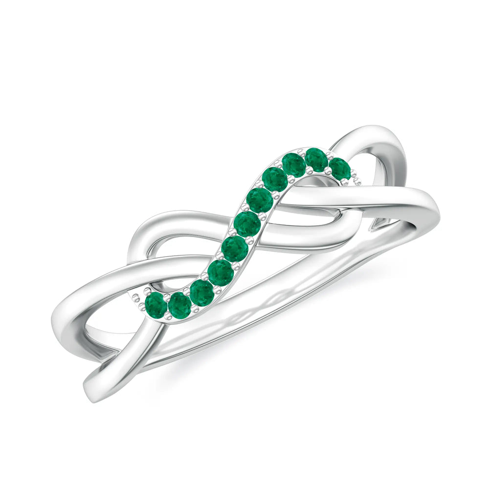 18K White Gold Vermeil