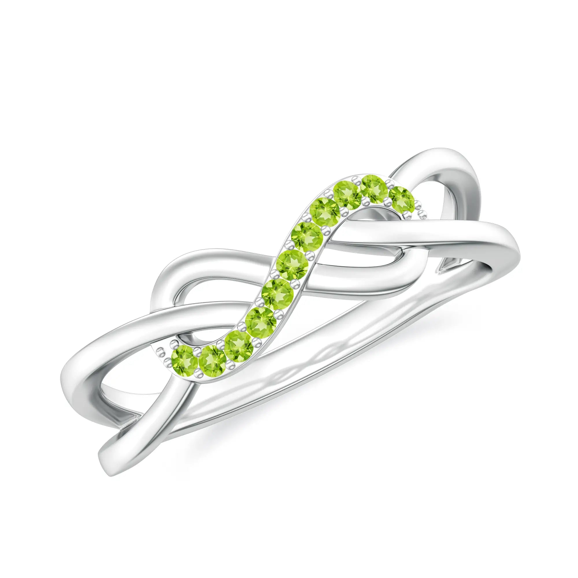 18K White Gold Vermeil