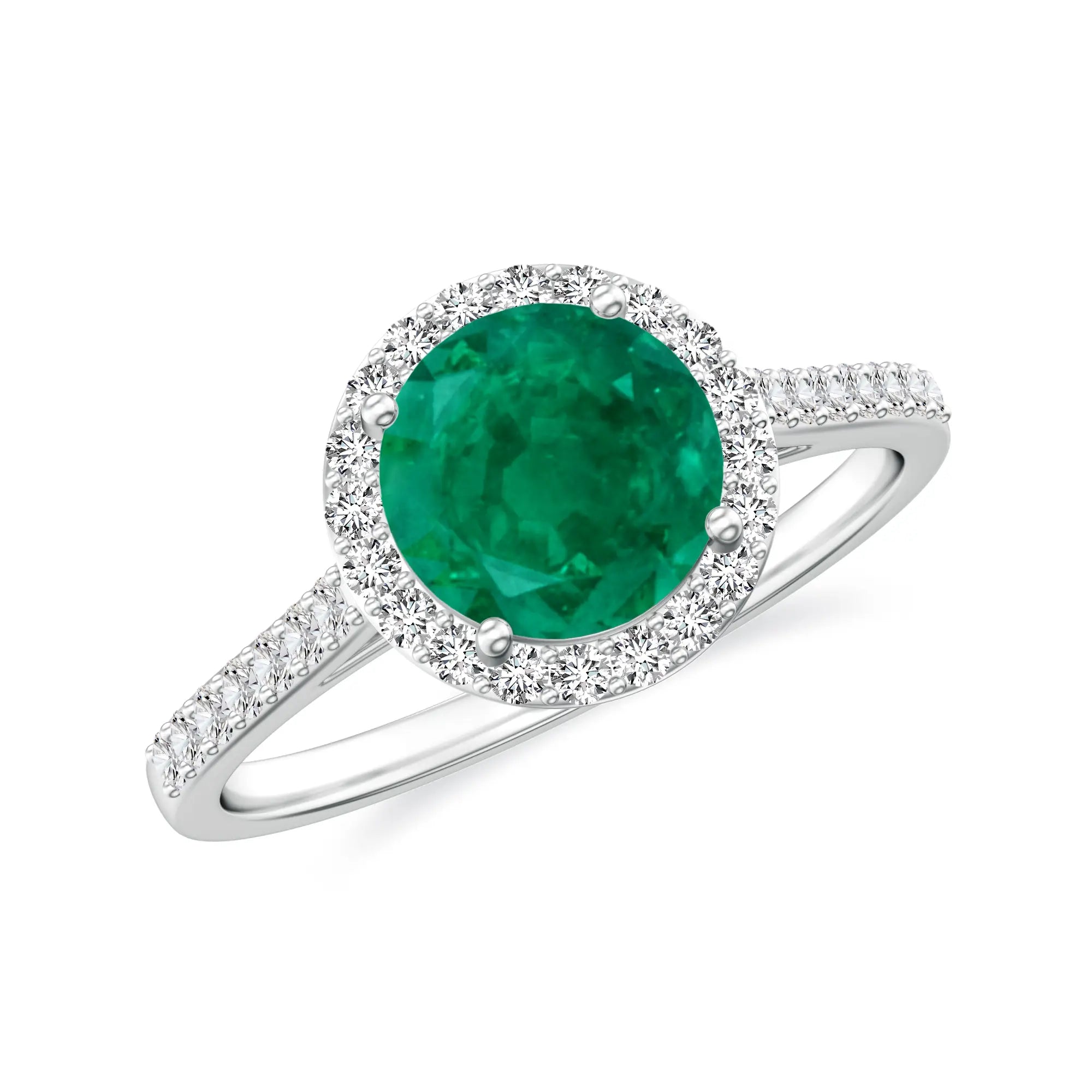 18K White Gold Vermeil