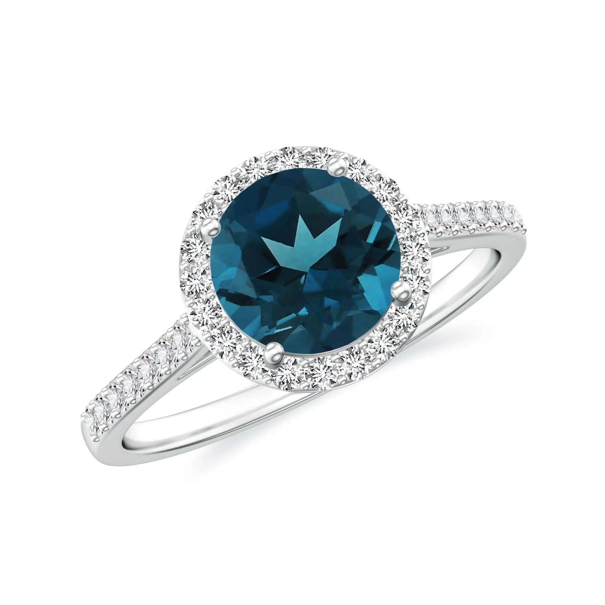 18K White Gold Vermeil