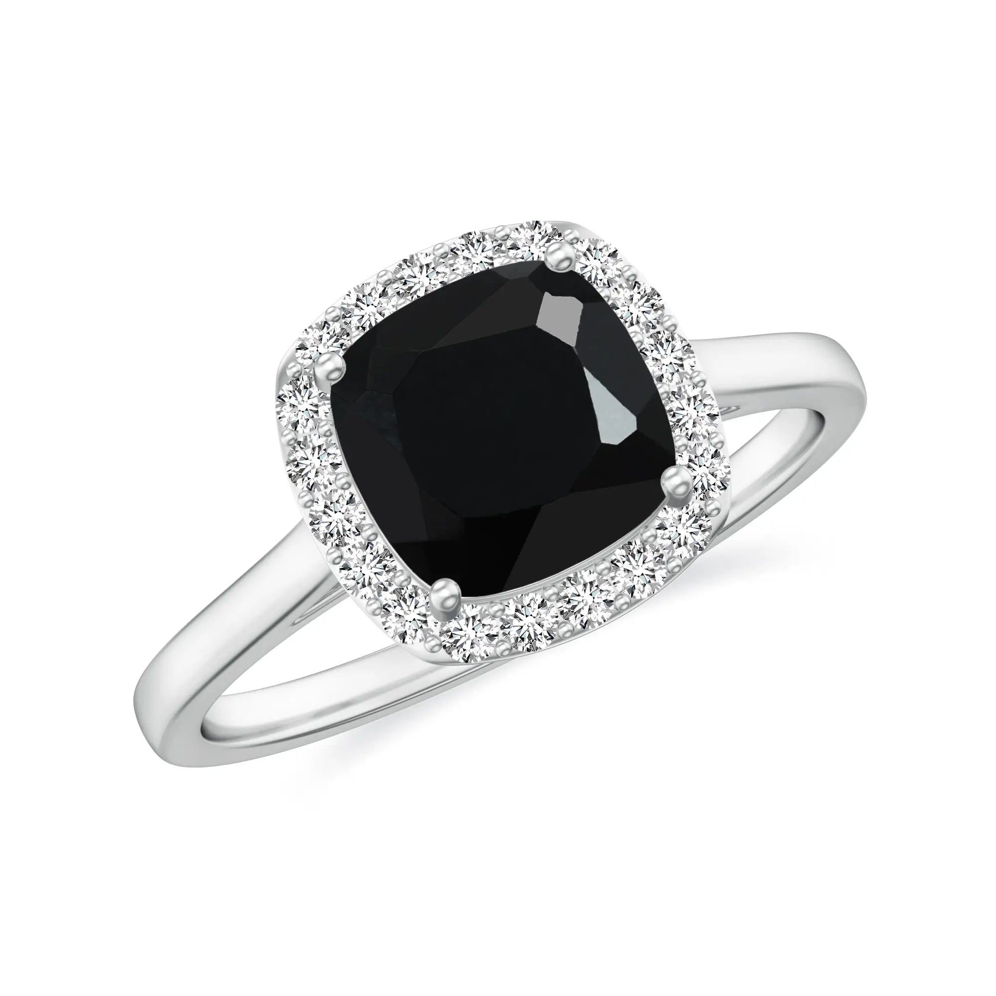 18K White Gold Vermeil