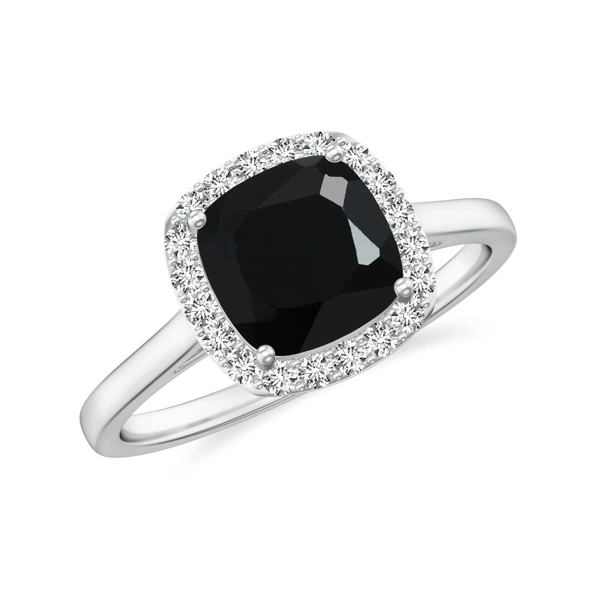 18K White Gold Vermeil