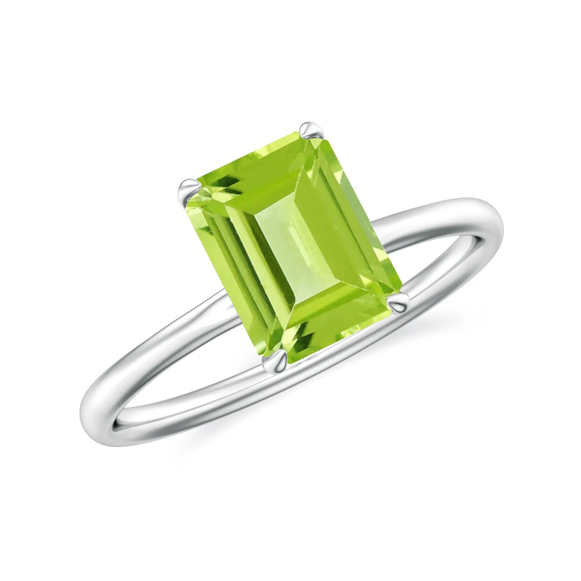 18K White Gold Vermeil