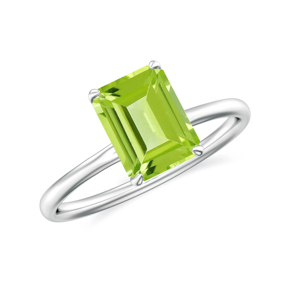 18K White Gold Vermeil