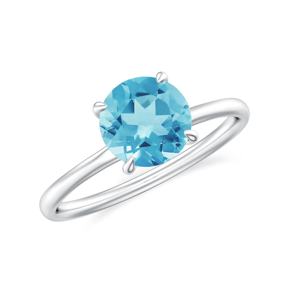 18K White Gold Vermeil