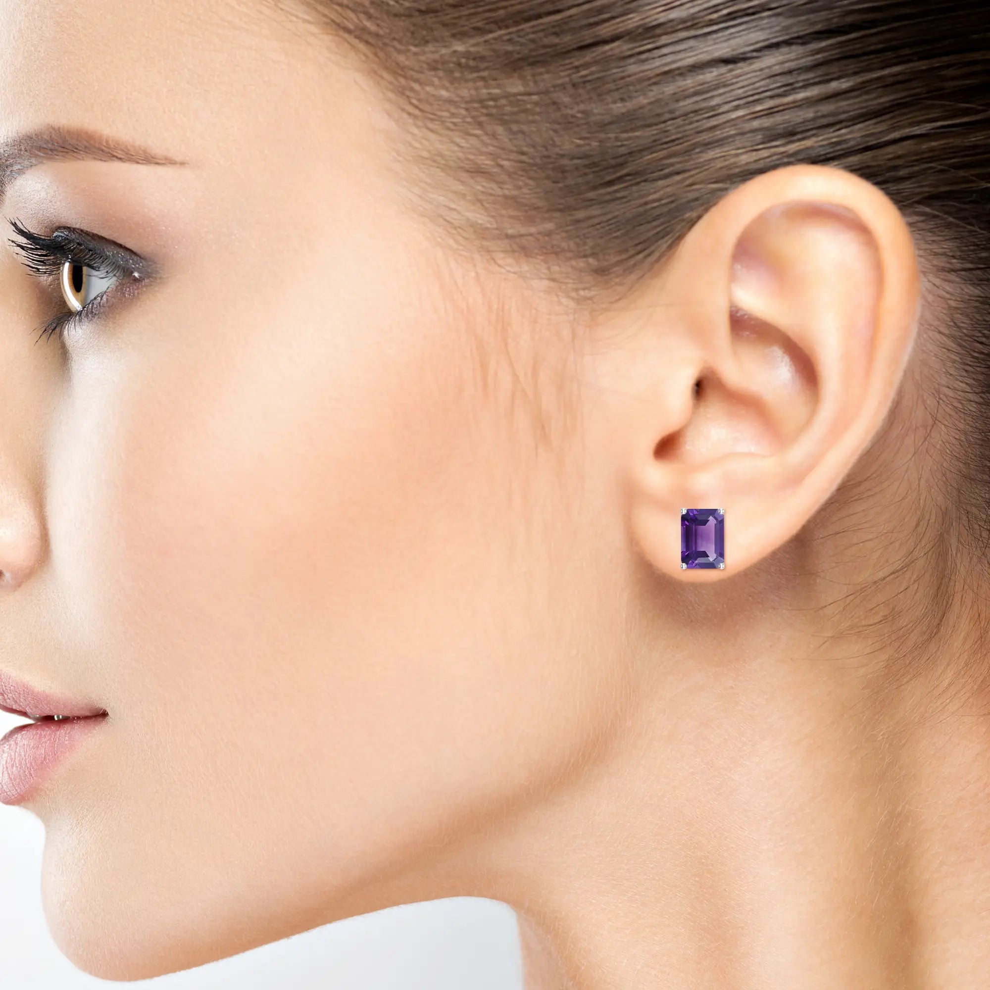 18K White Gold Vermeil