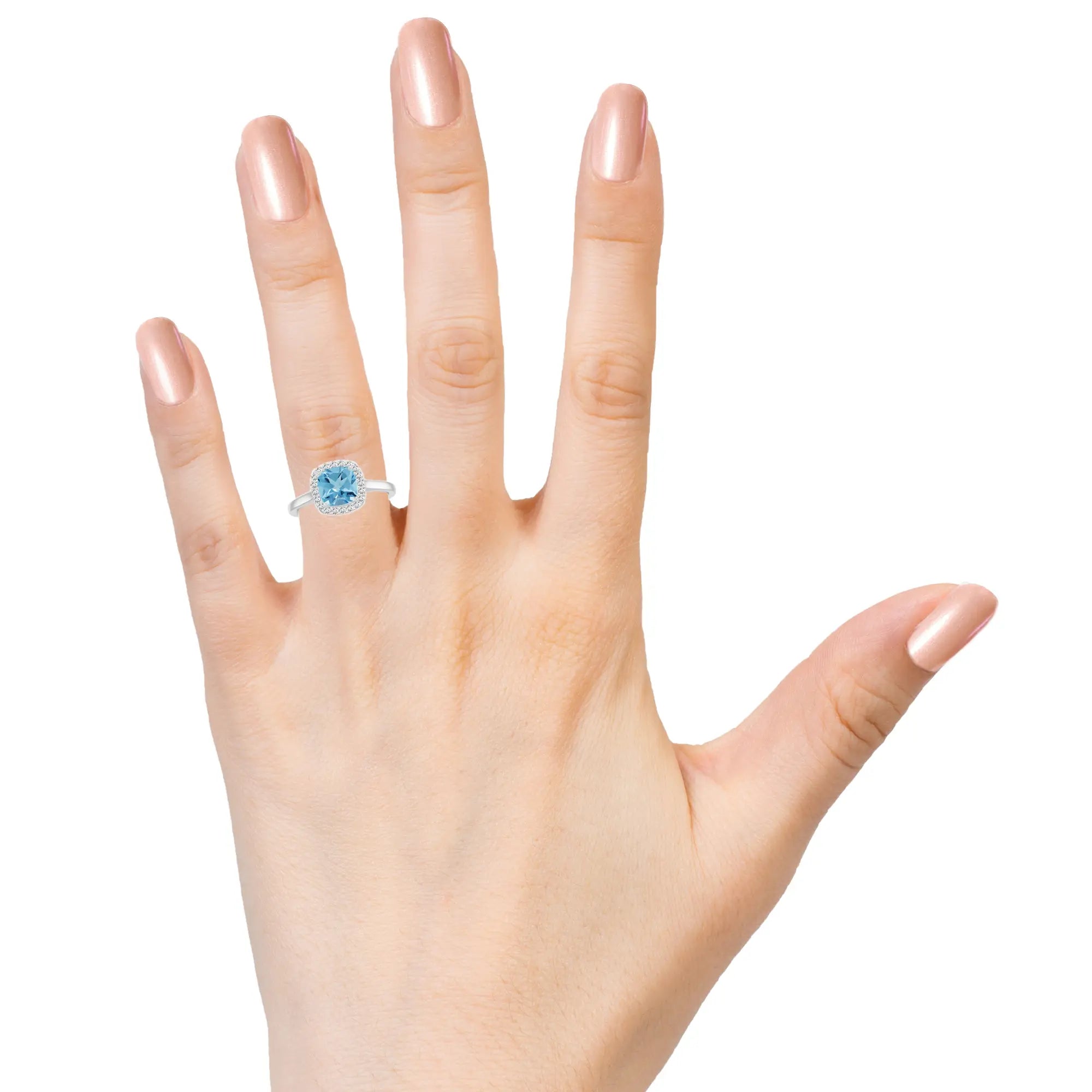18K White Gold Vermeil