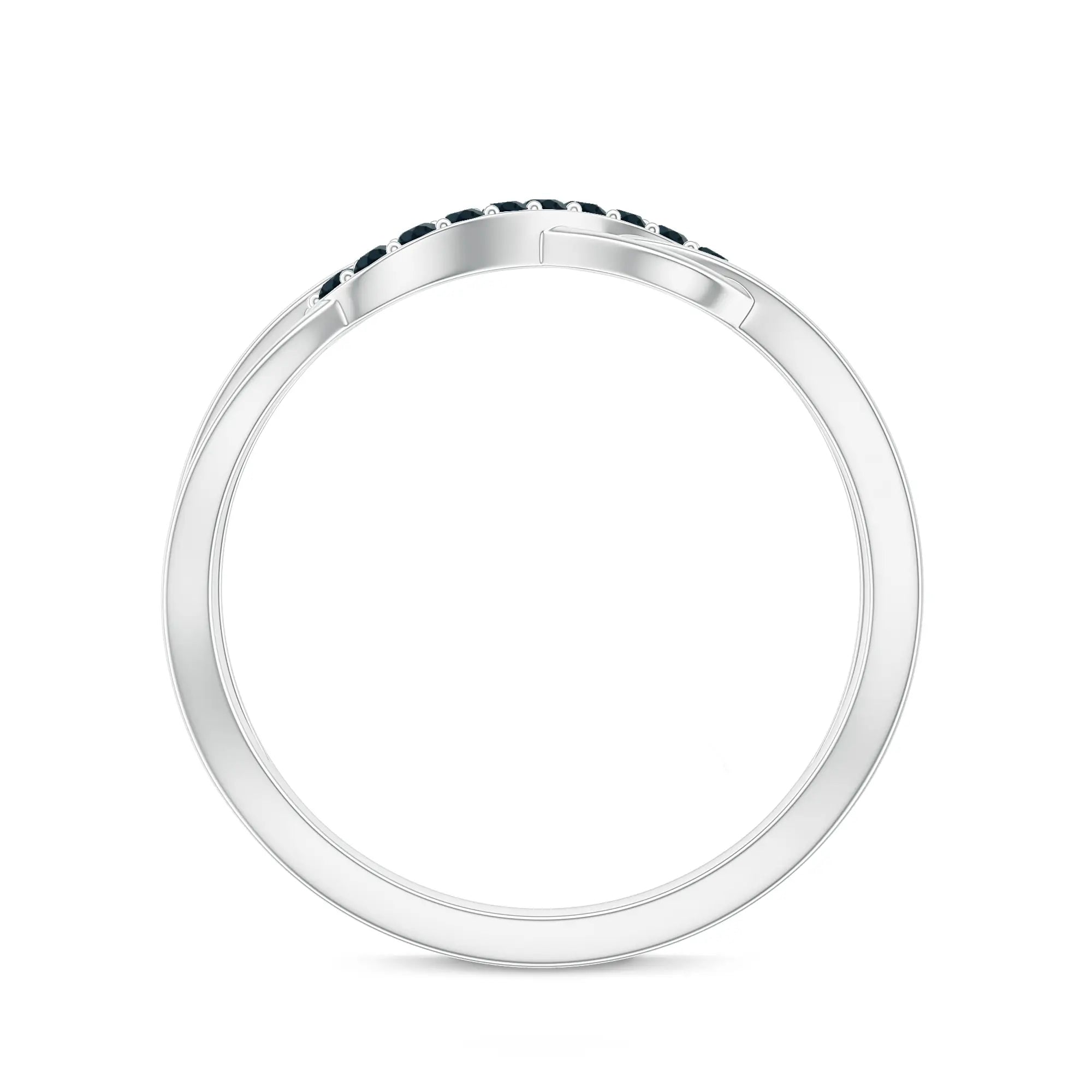 18K White Gold Vermeil