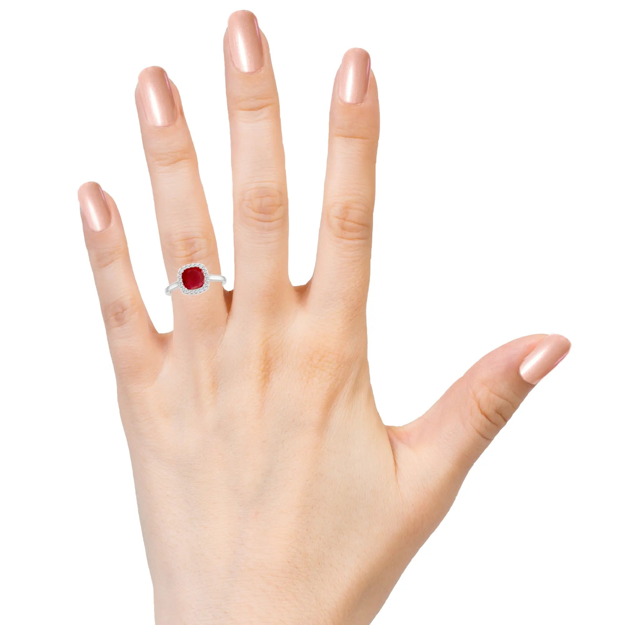 18K White Gold Vermeil