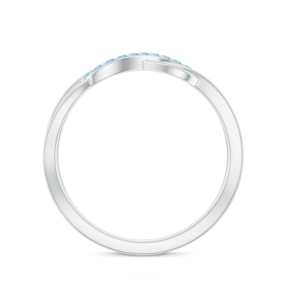 18K White Gold Vermeil