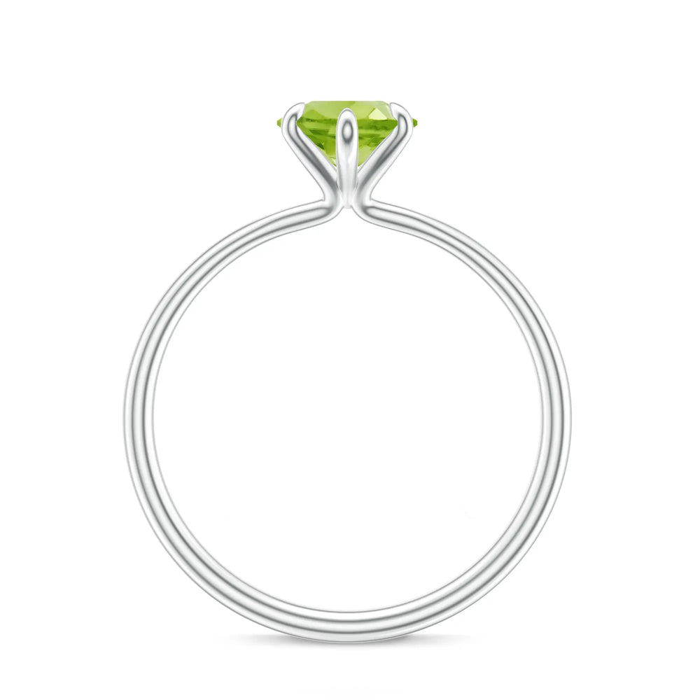 18K White Gold Vermeil