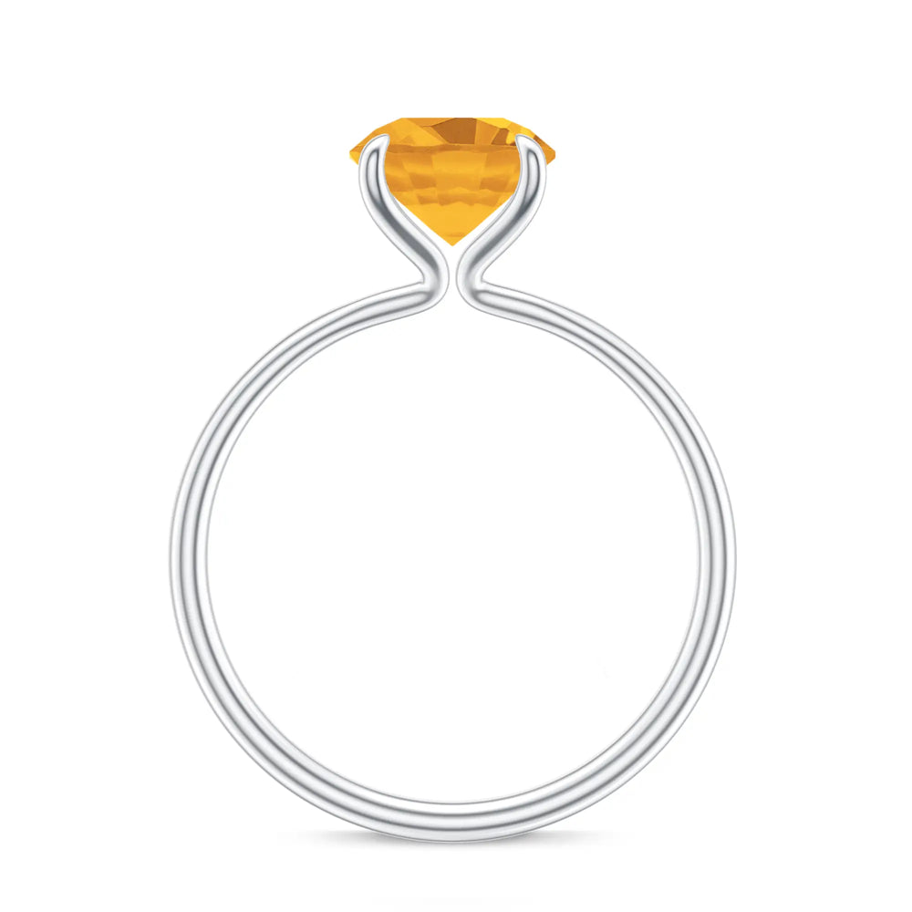 18K White Gold Vermeil
