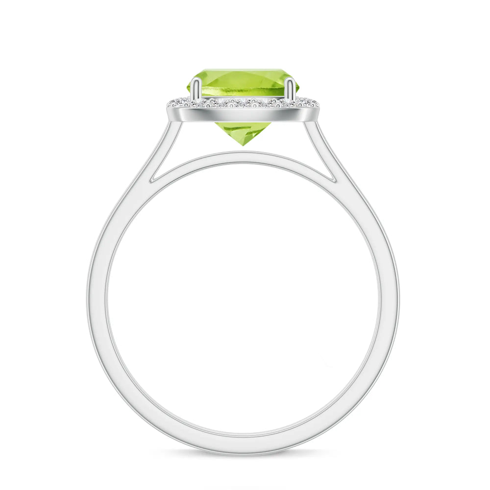 18K White Gold Vermeil