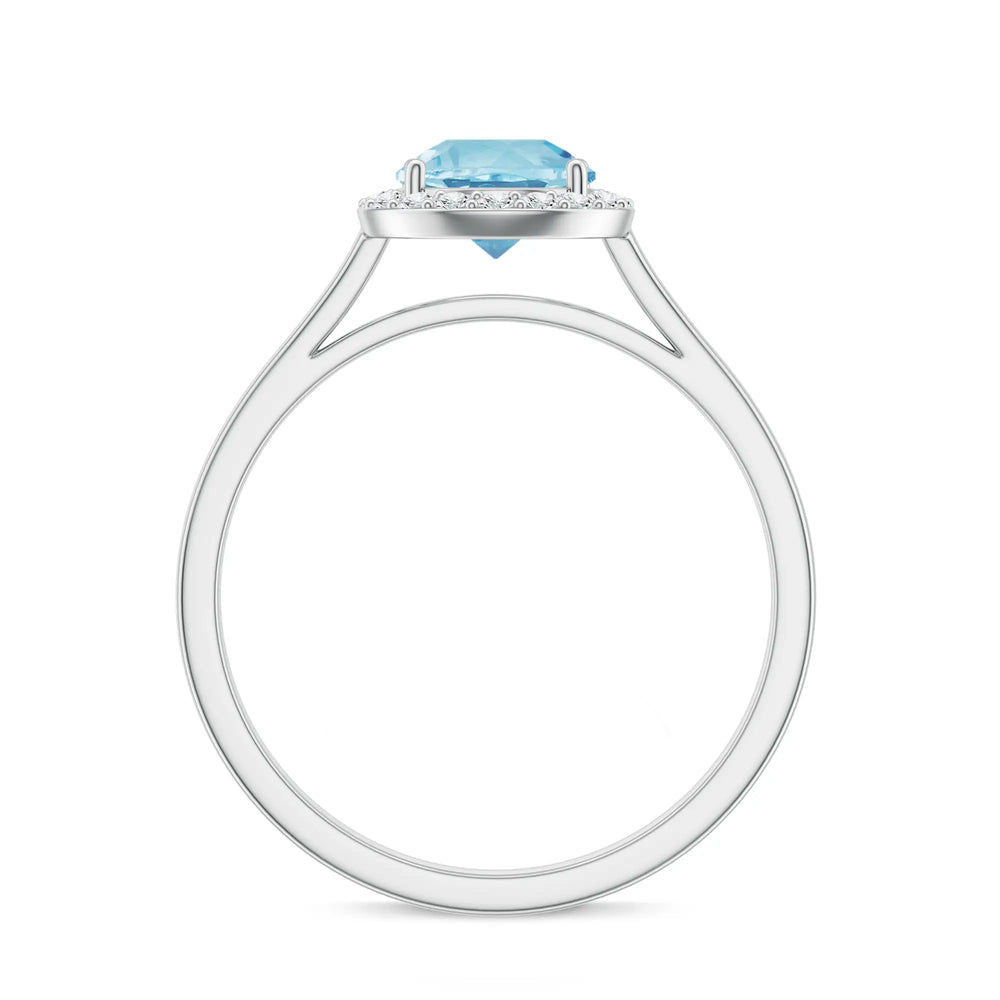 18K White Gold Vermeil