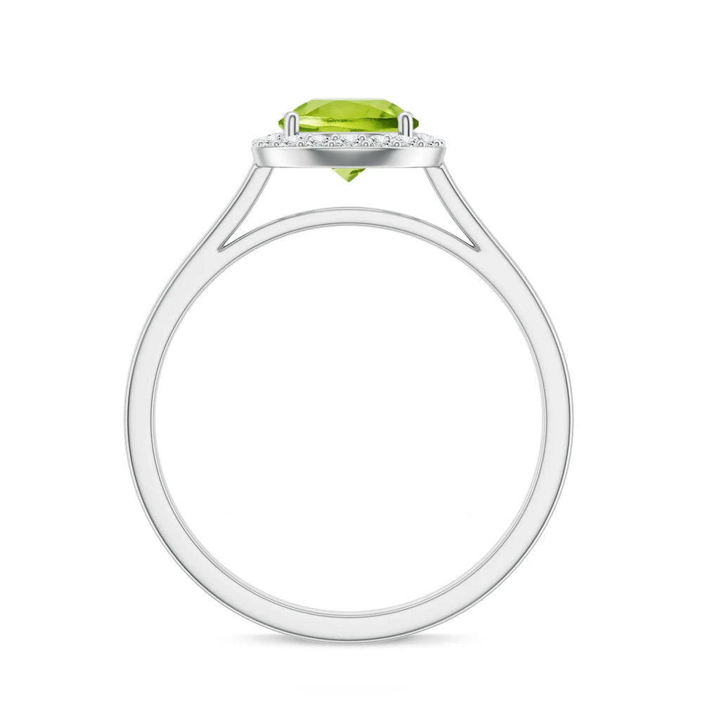 18K White Gold Vermeil