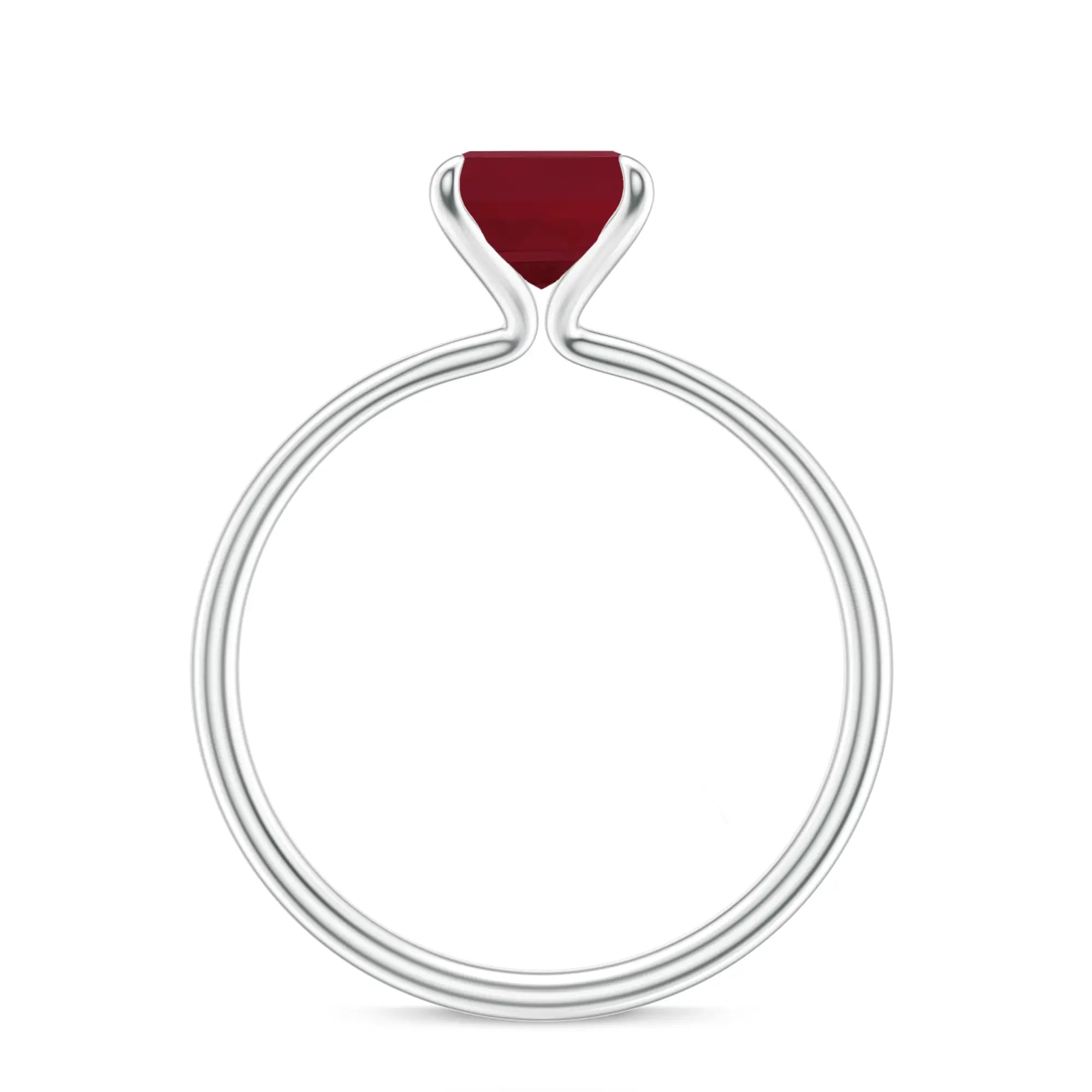 18K White Gold Vermeil