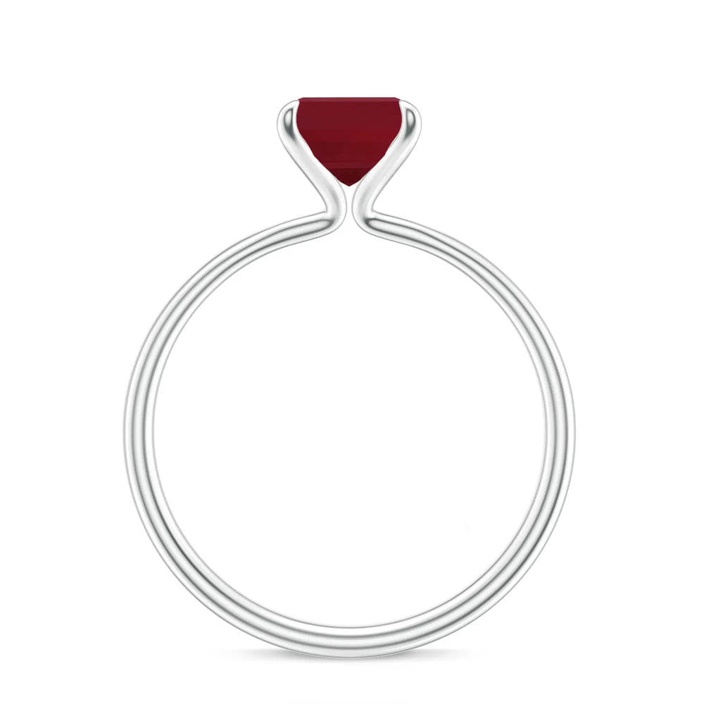 18K White Gold Vermeil